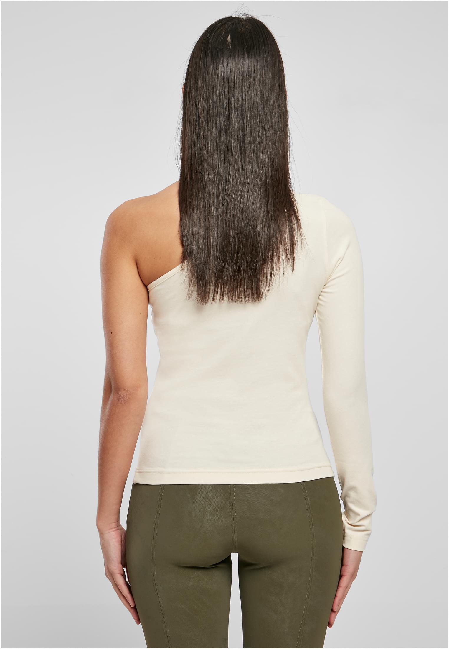 Ladies Asymmetric Longsleeve whitesand 3XL - variant image 2