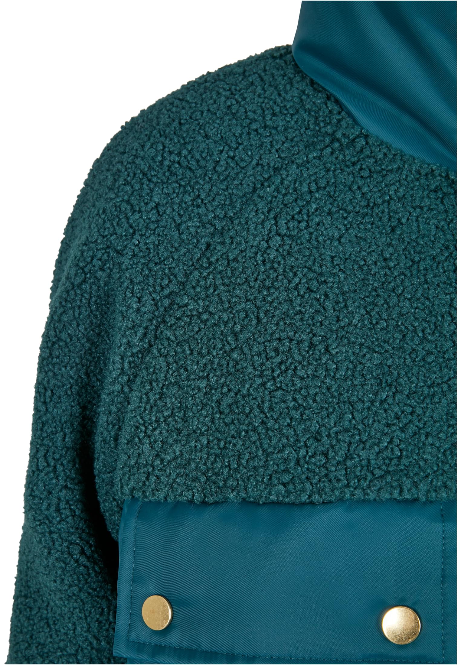 Ladies Sherpa Mix Puffer Jacket jasper 3XL - variant image 8