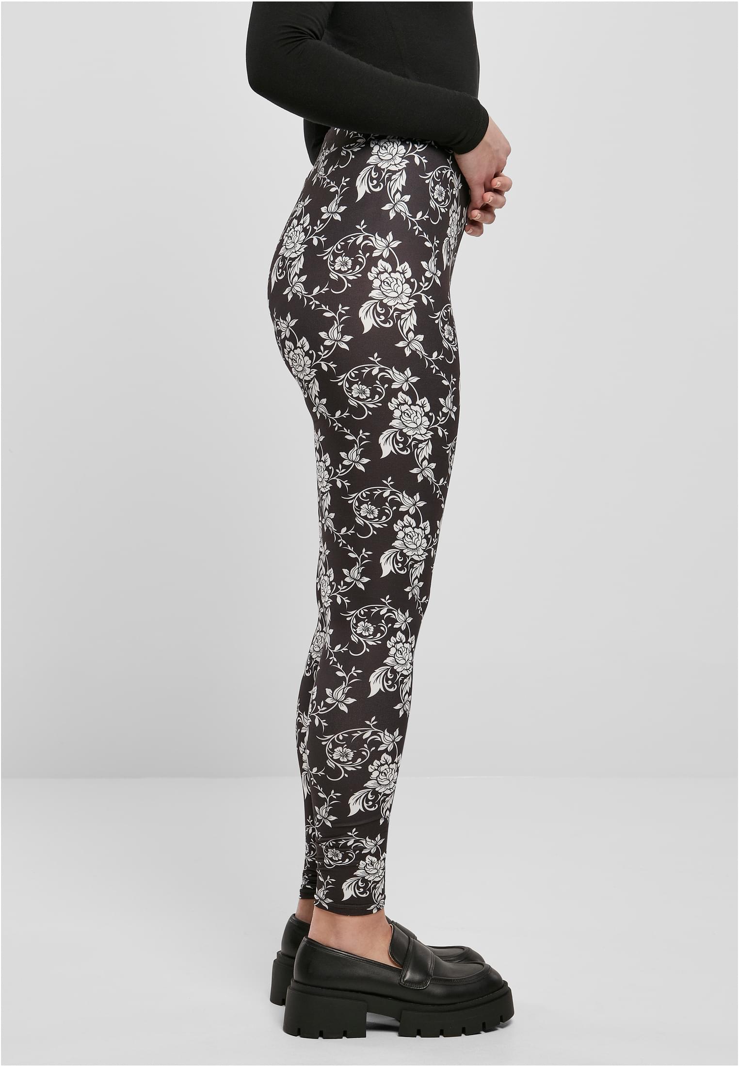 Ladies Soft AOP Leggings blackrose 3XL - variant image 3