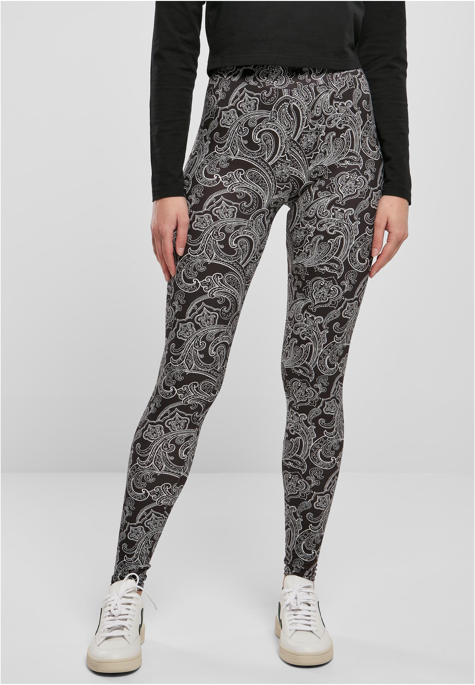 Ladies Soft AOP Leggings blacknewpaisley 3XL - alternate variant 11