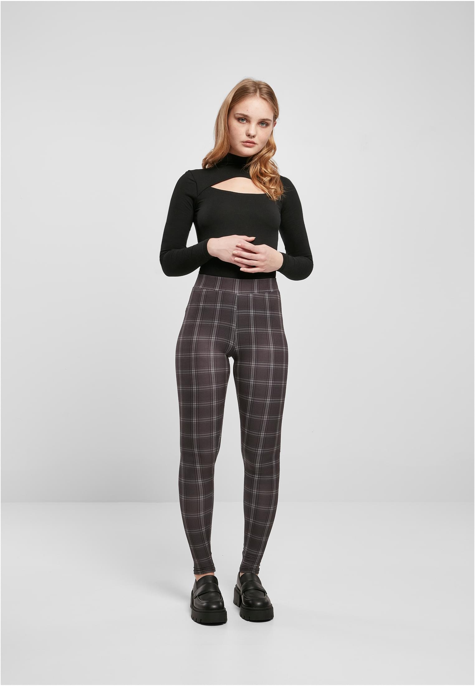 Ladies Soft AOP Leggings blackcheck 3XL - variant image 4