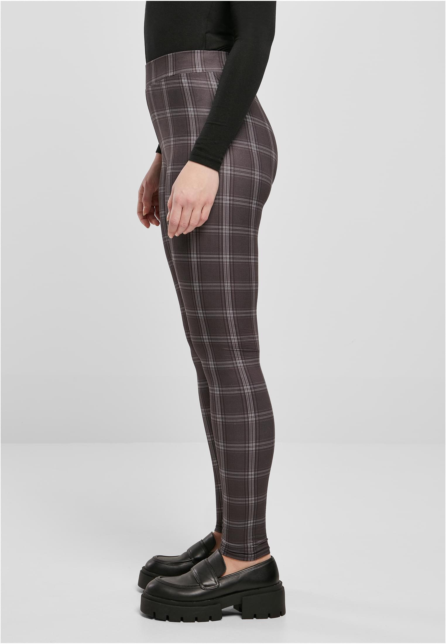 Ladies Soft AOP Leggings blackcheck 3XL - variant image 1