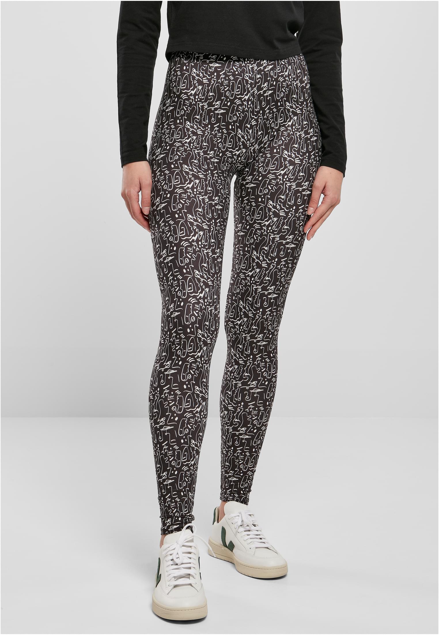 Ladies Soft AOP Leggings blackline 3XL - alternate variant 14