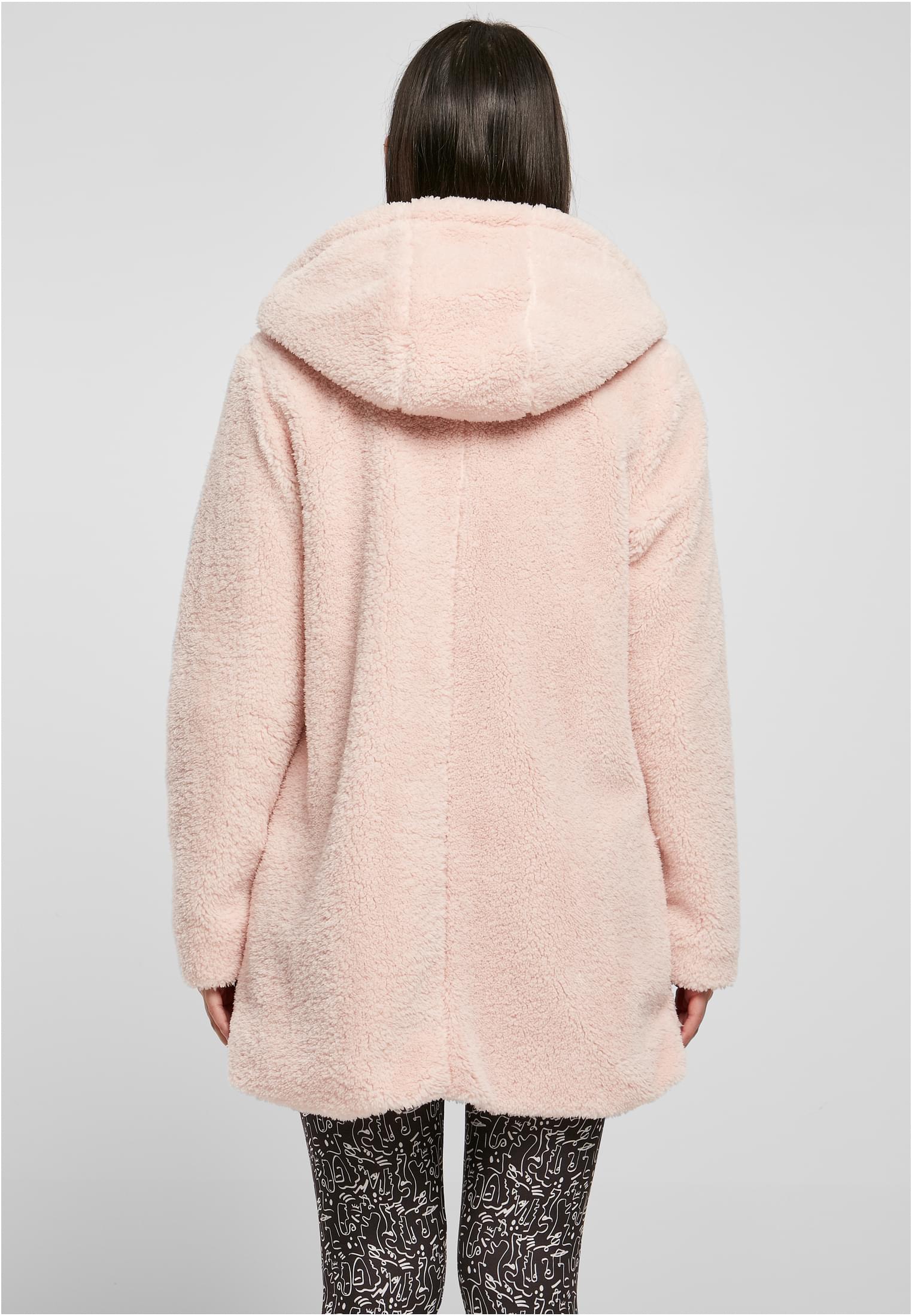 Ladies Sherpa Jacket pink 3XL - variant image 2