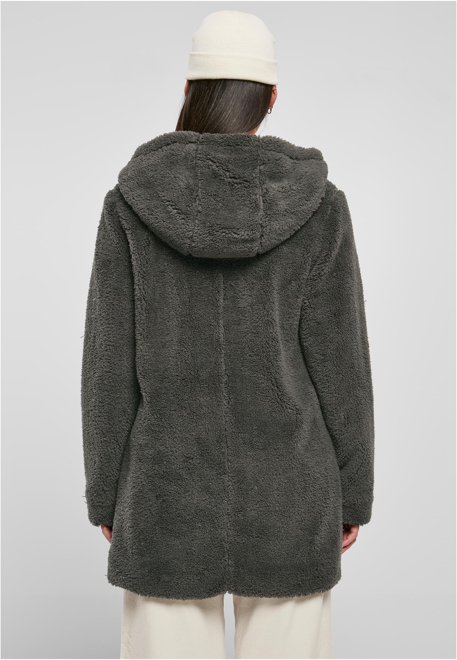Ladies Sherpa Jacket brown 3XL - variant image 2