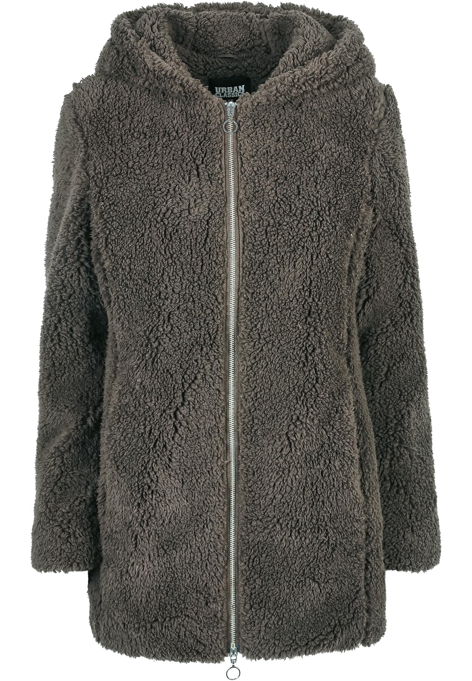 Ladies Sherpa Jacket brown 3XL - variant image 5