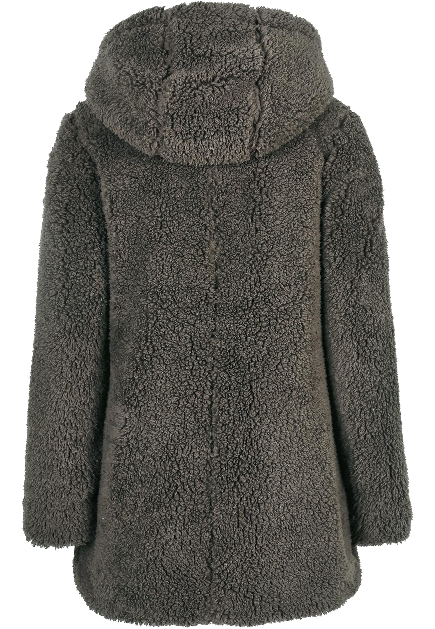 Ladies Sherpa Jacket brown 3XL - variant image 6