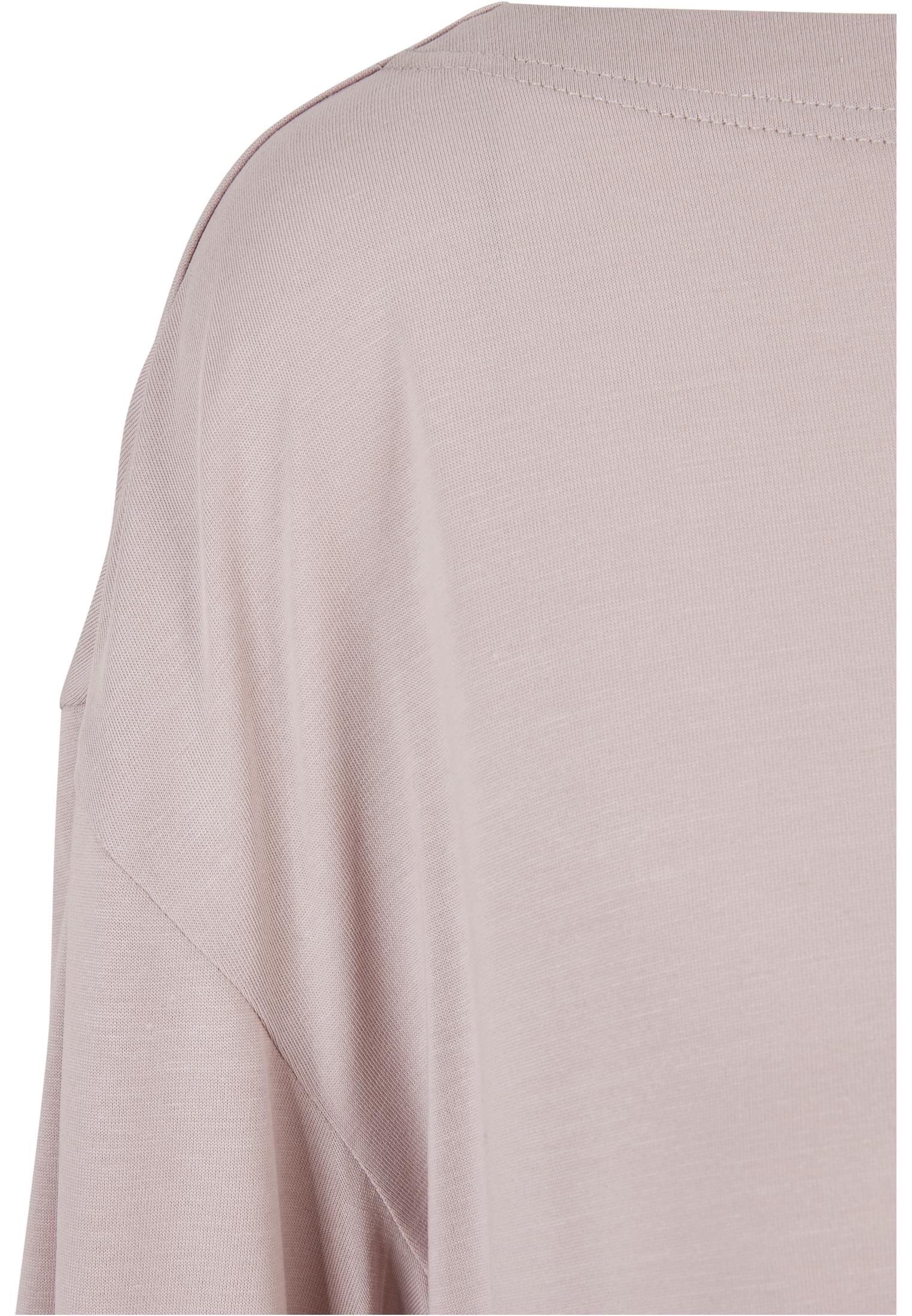 Ladies Short Modal Bateau Necklinie Longsleeve warmgrey 3XL - variant image 7