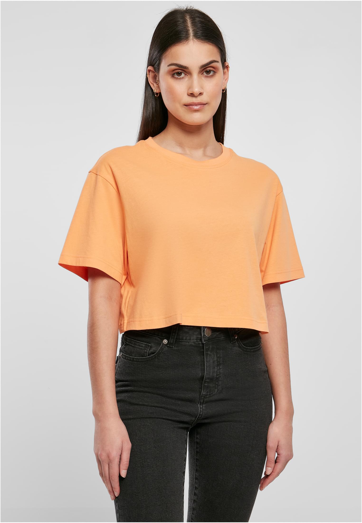 レディース ショート オーバーサイズ Tシャツ パパイヤ 3XL
 - alternate variant 10
