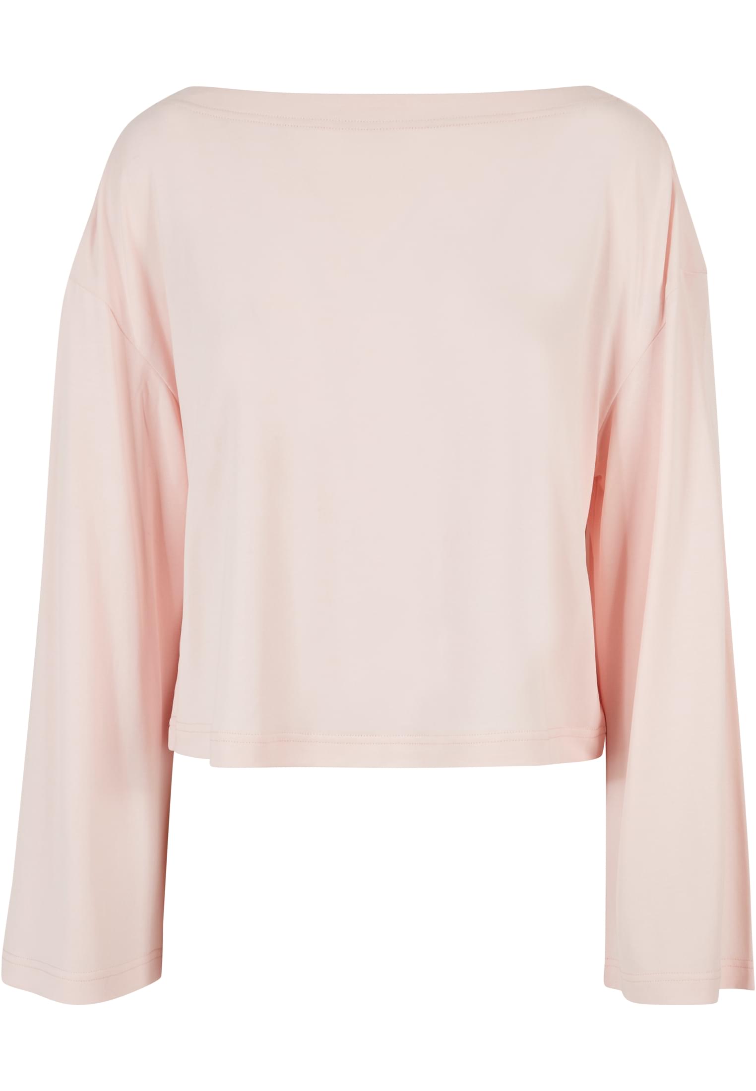 Ladies Short Modal Bateau Necklinie Longsleeve pink 3XL - variant image 5