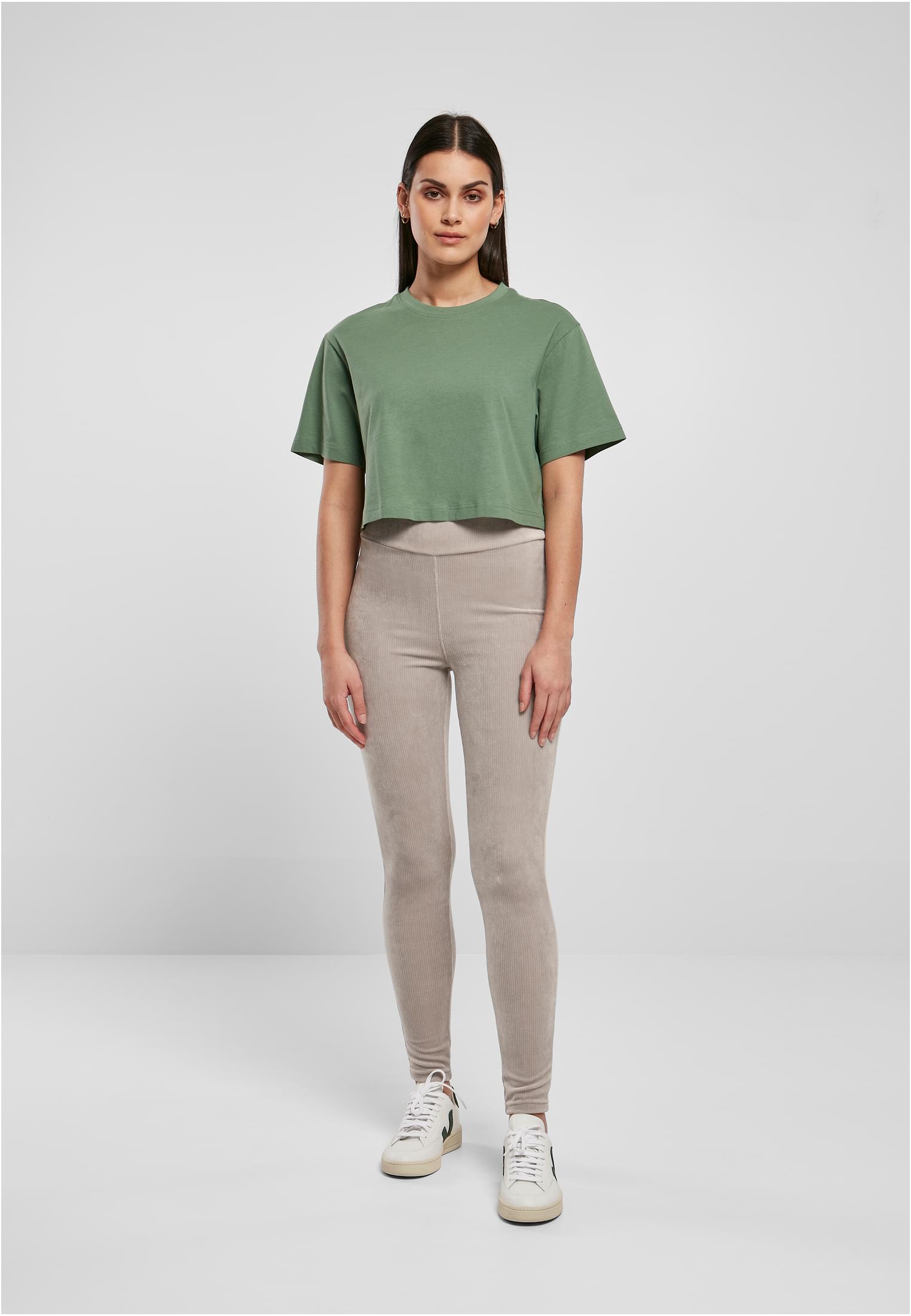Ladies Short Oversized Tee salvia 3XL
 - variant image 4