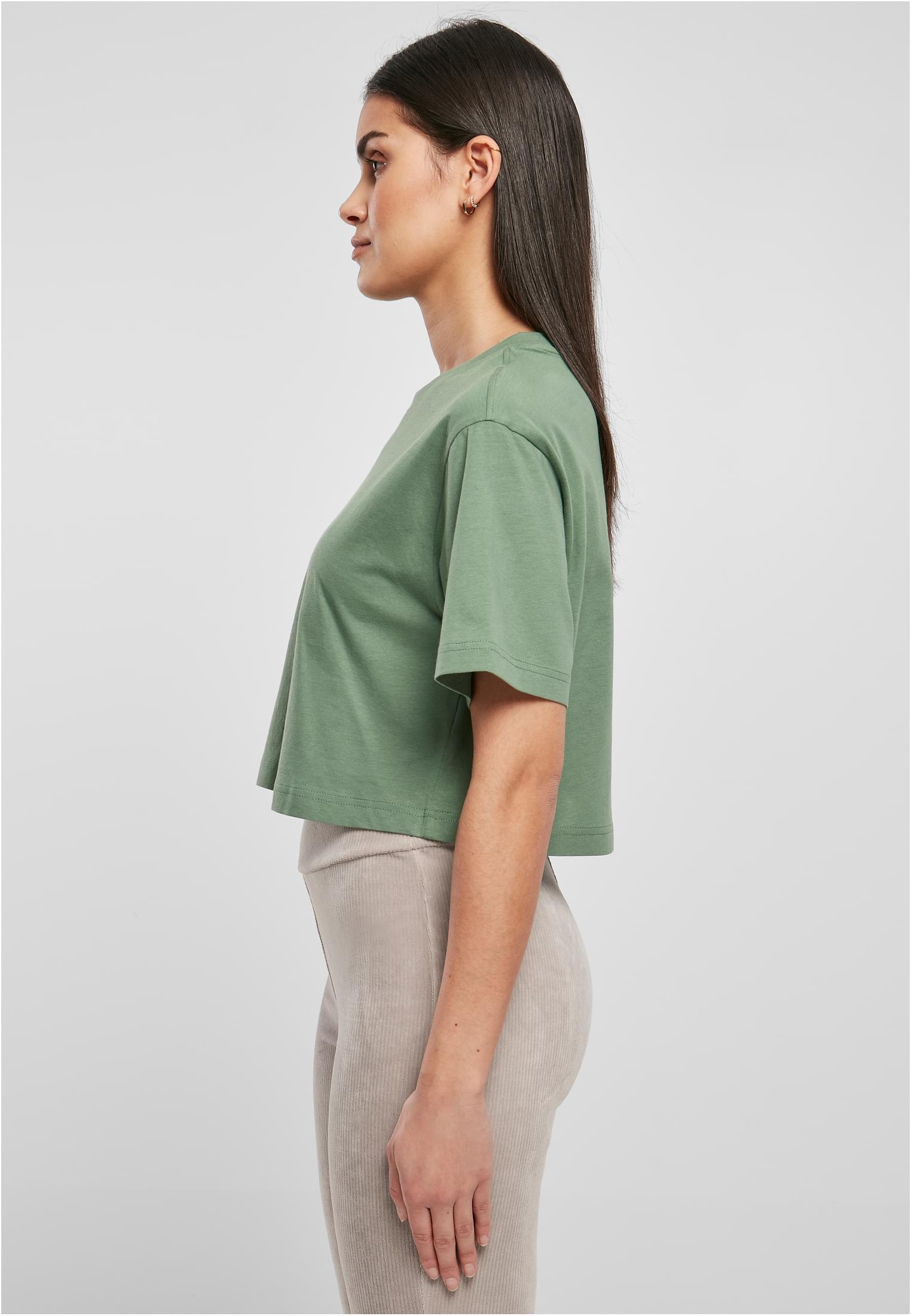 Ladies Short Oversized Tee salvia 3XL
 - variant image 1