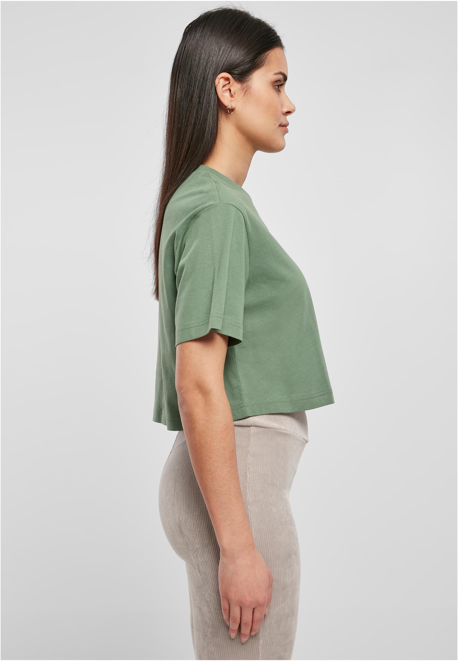 Ladies Short Oversized Tee salvia 3XL
 - variant image 3