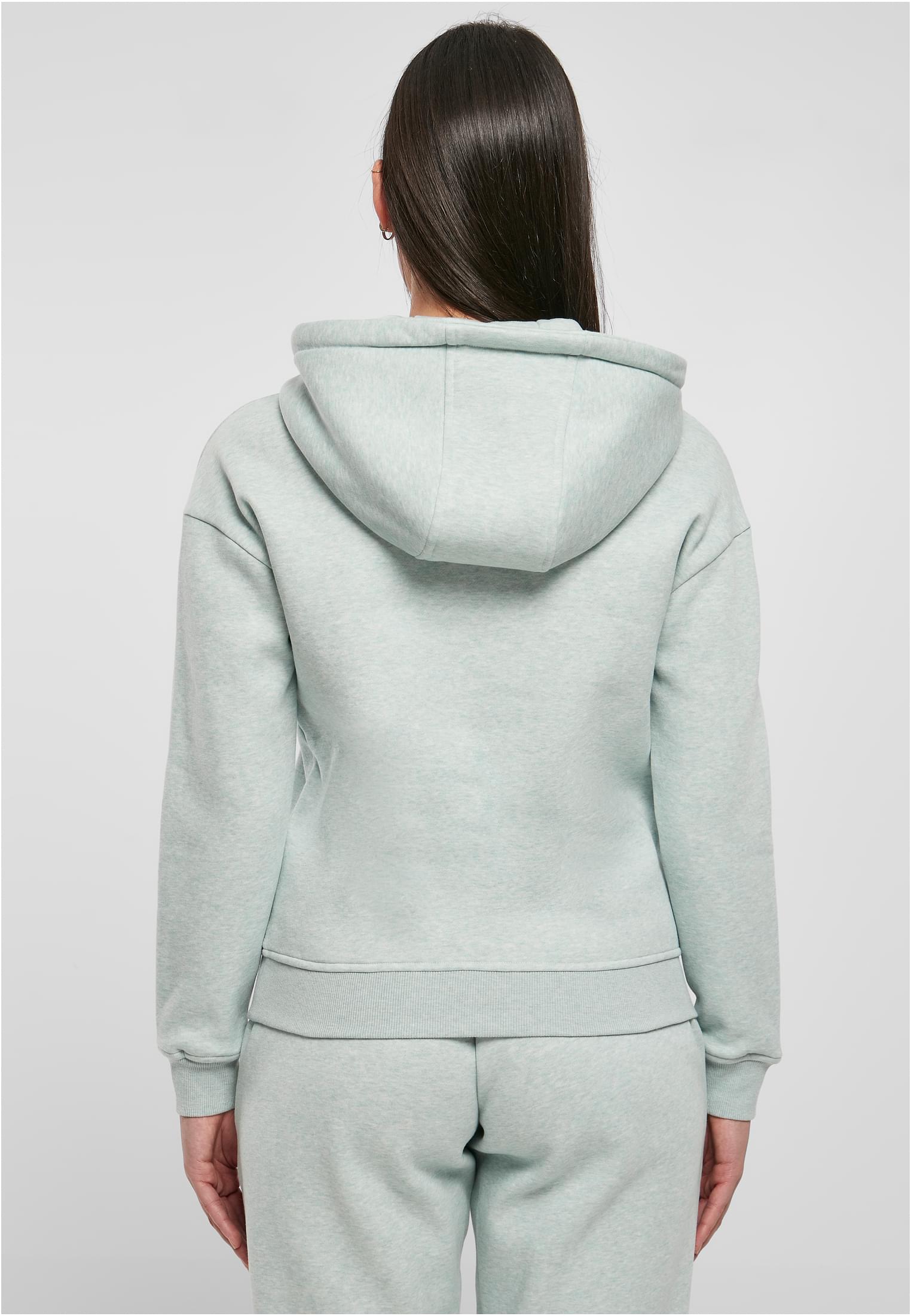 Ladies Color Melange Hoody salvia melange 3XL - variant image 2