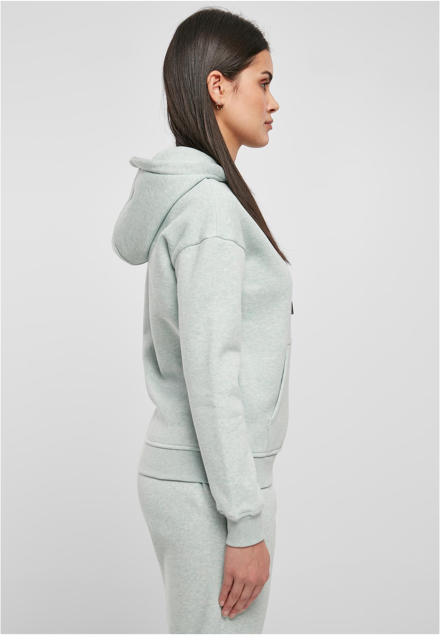 Ladies Color Melange Hoody salvia melange 3XL - variant image 3