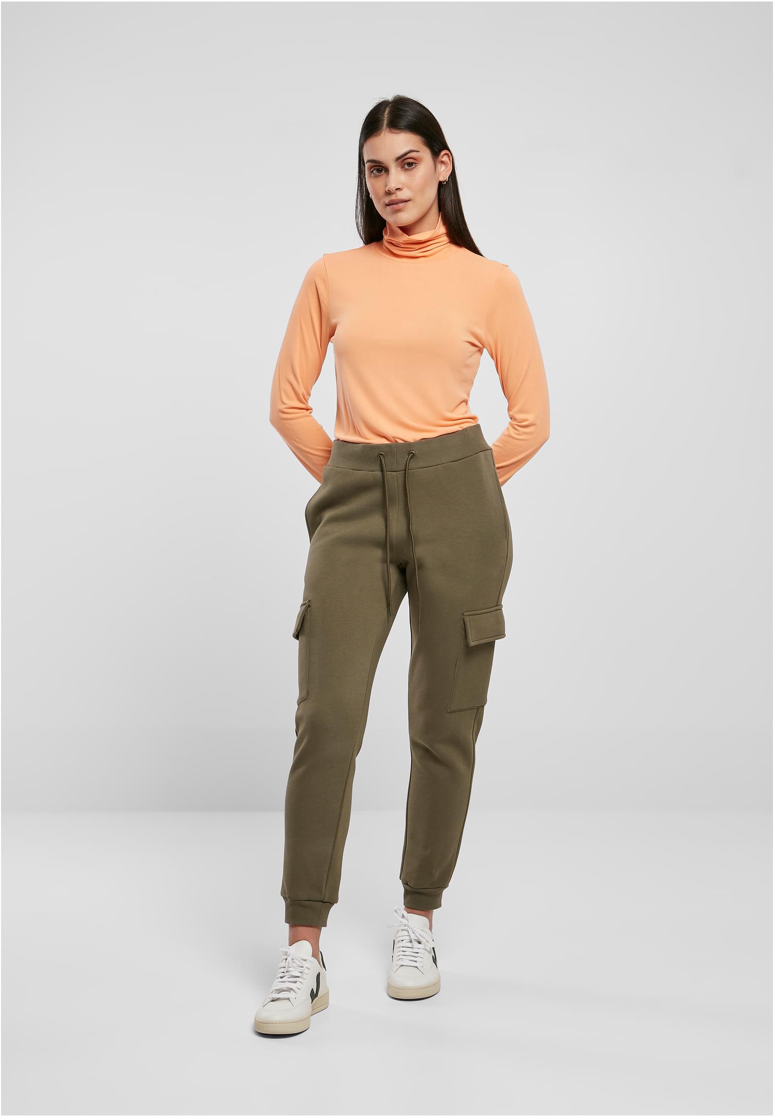 Ladies Modal Turtleneck Longsleeve papaya 3XL - variant image 4