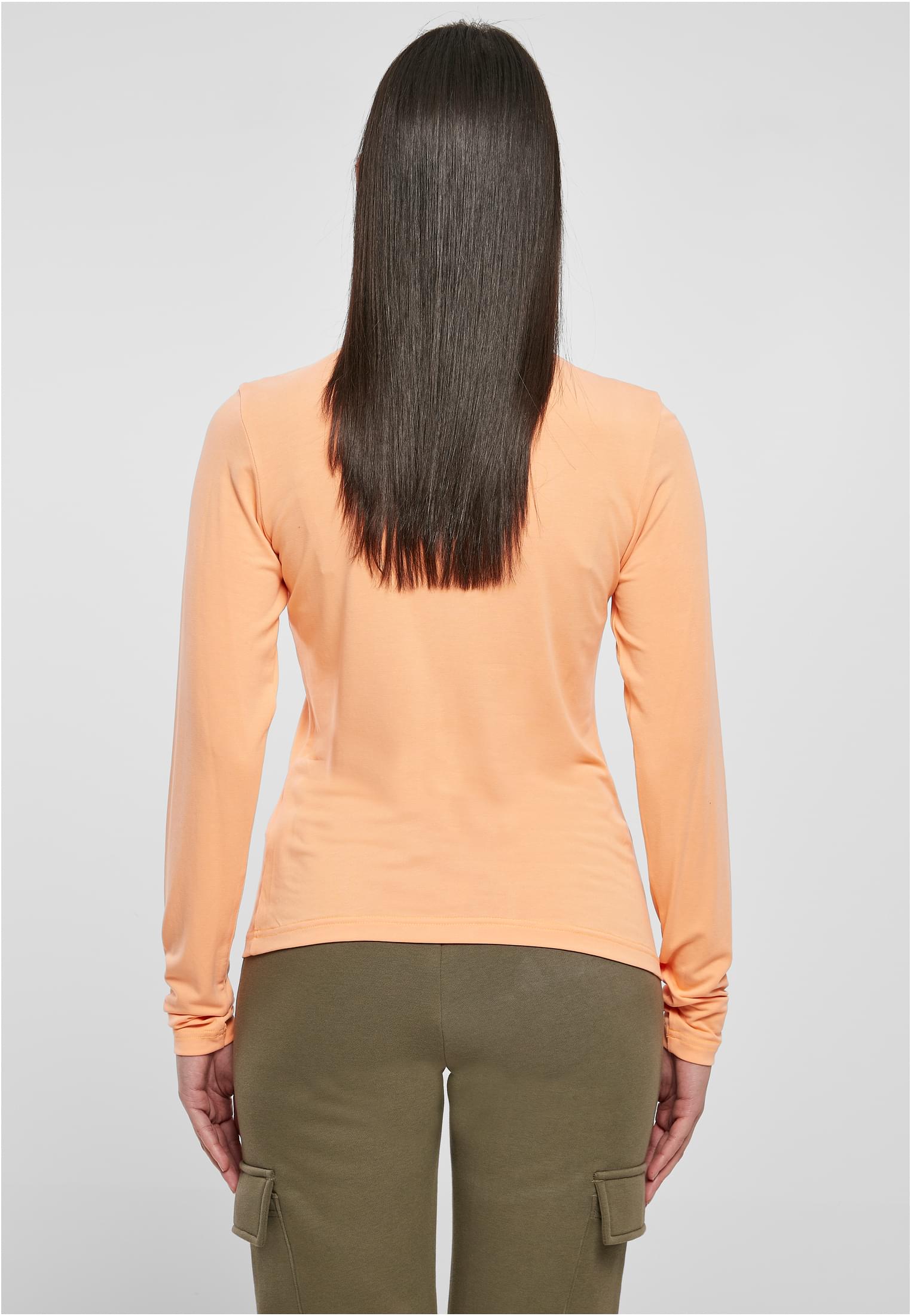 Ladies Modal Turtleneck Longsleeve papaya 3XL - variant image 2