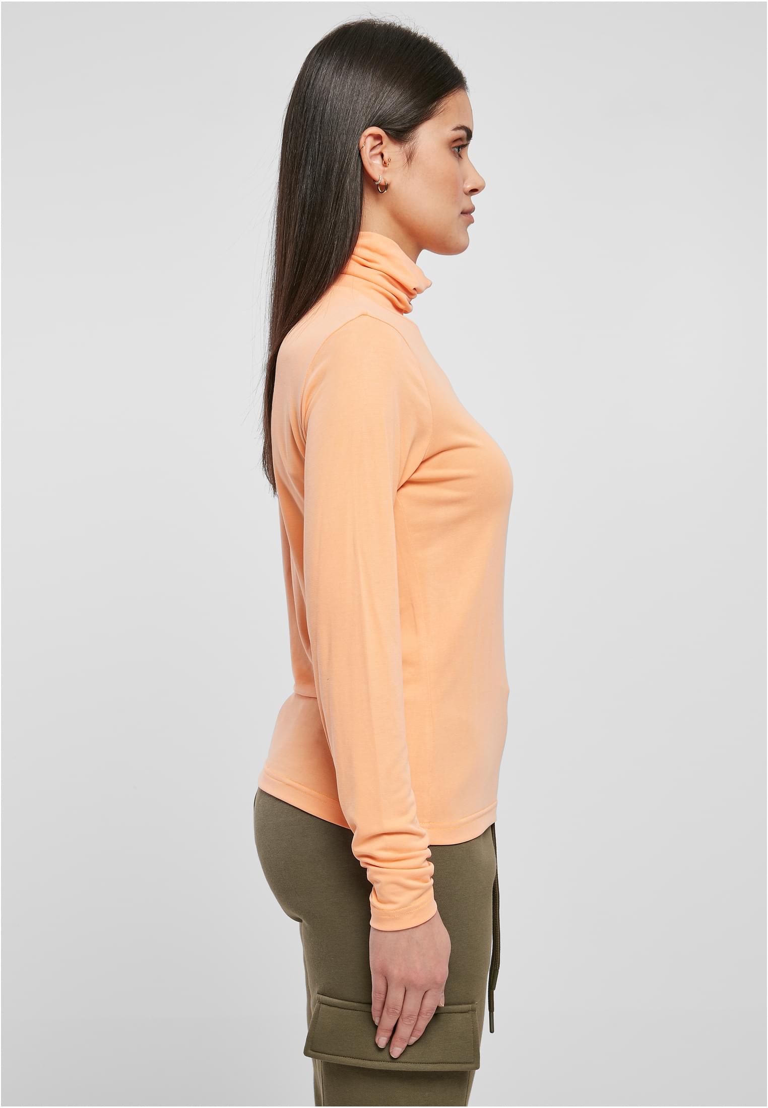 Ladies Modal Turtleneck Longsleeve papaya 3XL - variant image 3