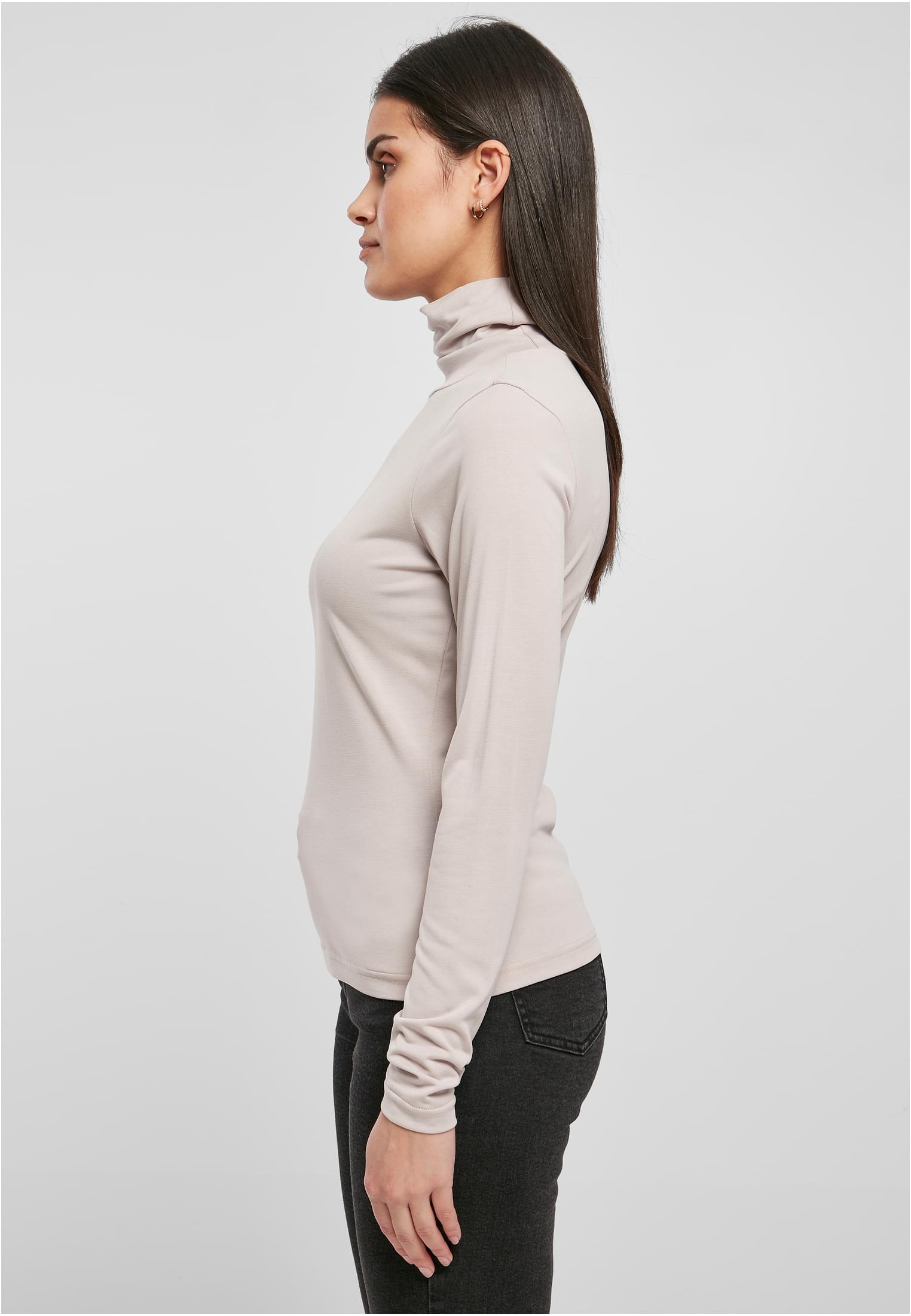 Ladies Modal Turtleneck Longsleeve warmgrey 3XL - variant image 1