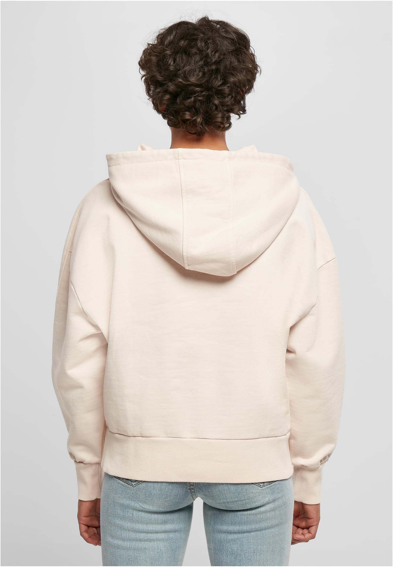Ladies Heavy Terry Garment Dye Hoody pink 3XL - variant image 2
