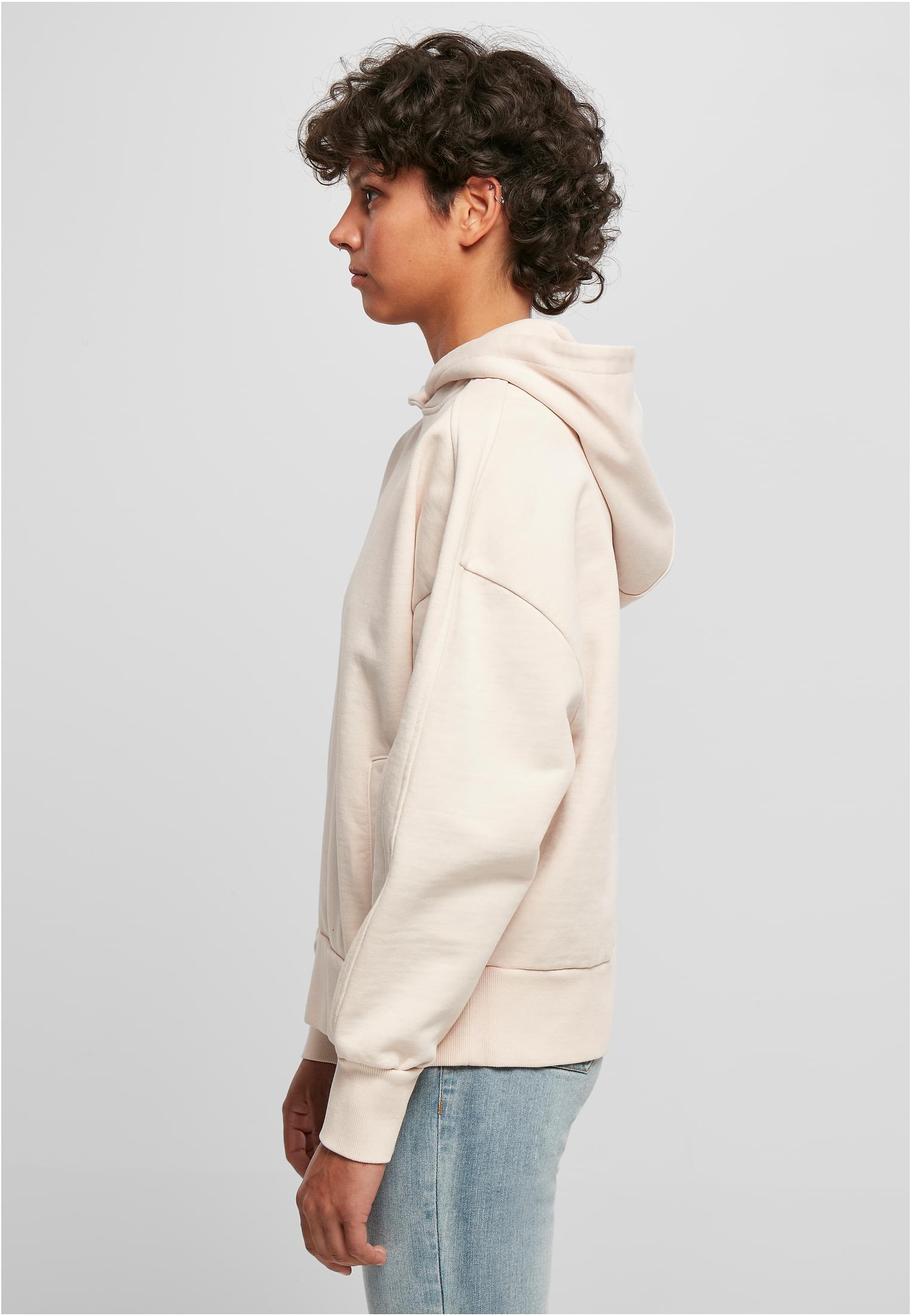 Ladies Heavy Terry Garment Dye Hoody pink 3XL - variant image 1