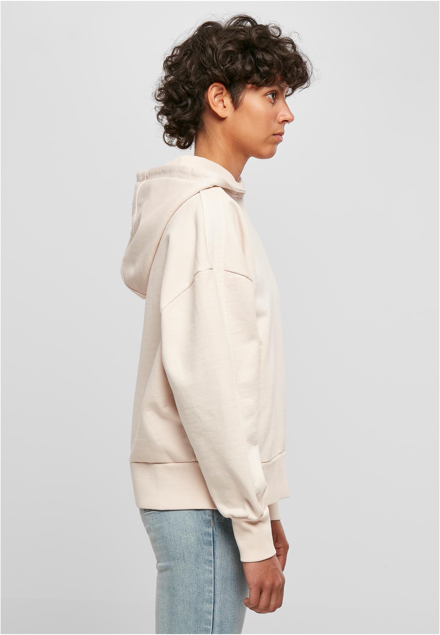Ladies Heavy Terry Garment Dye Hoody pink 3XL - variant image 3