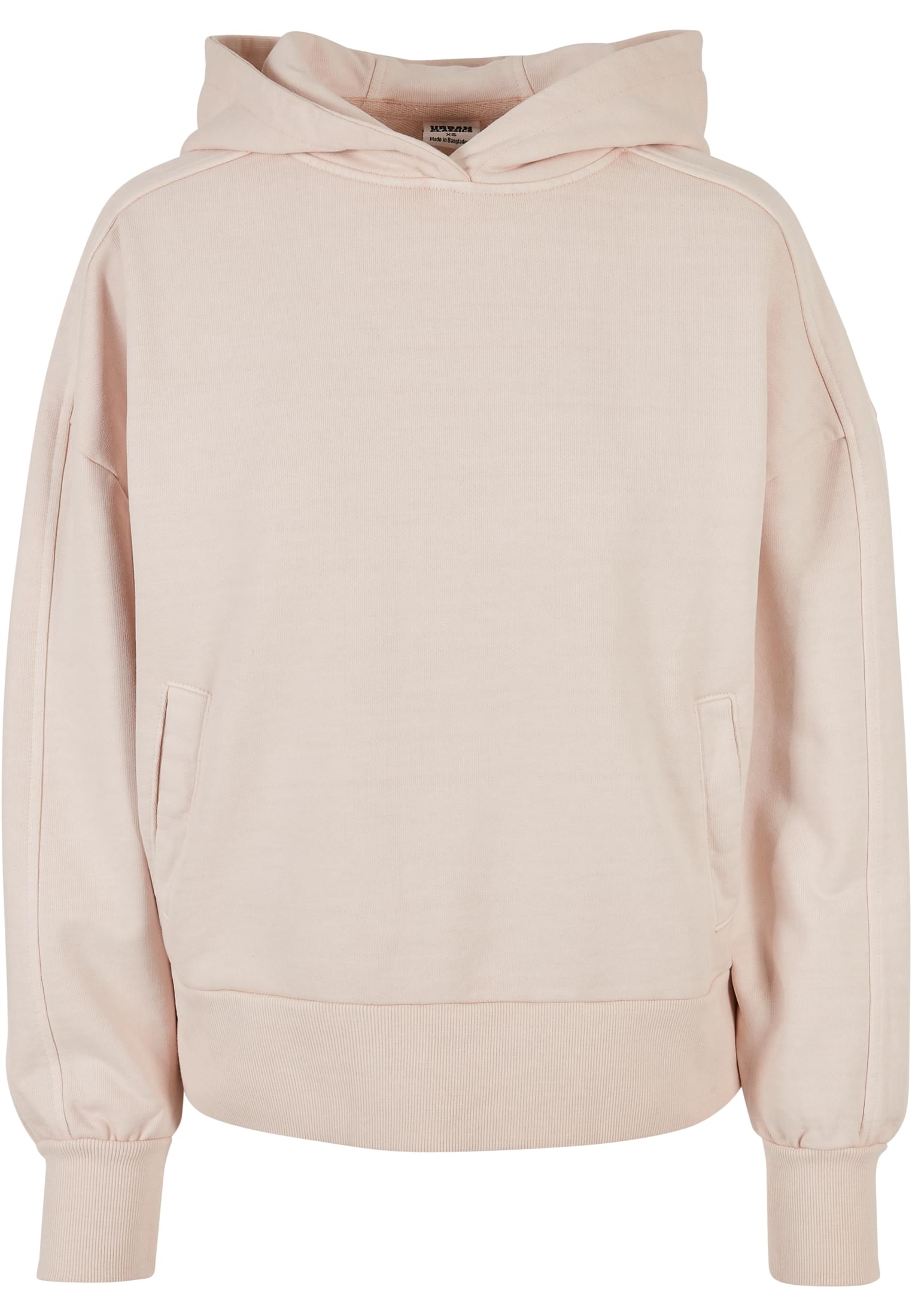 Ladies Heavy Terry Garment Dye Hoody pink 3XL - variant image 5