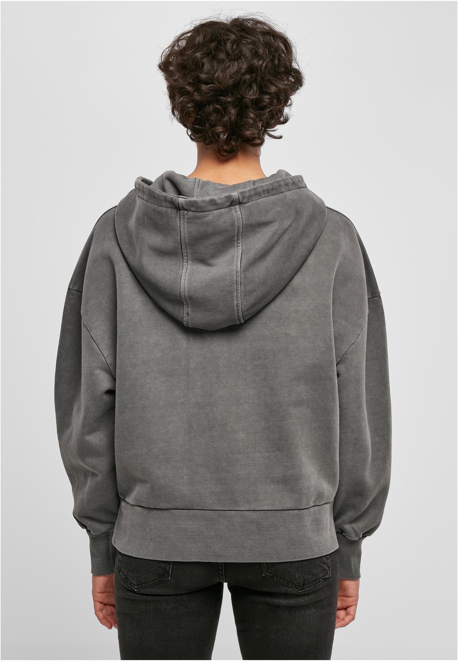 Ladies Heavy Terry Garment Dye Hoody darkshadow 3XL - variant image 2