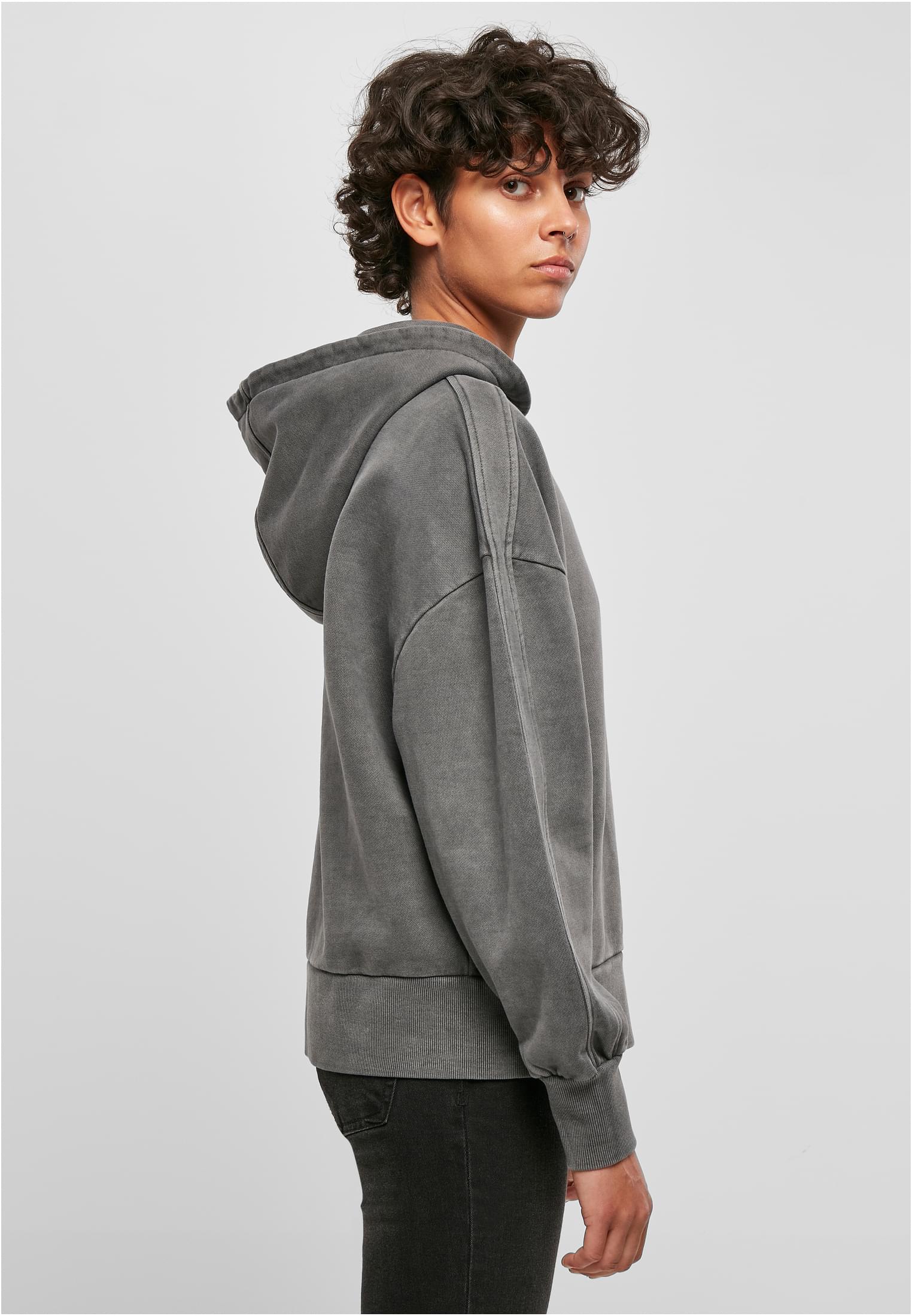 Ladies Heavy Terry Garment Dye Hoody darkshadow 3XL - variant image 3