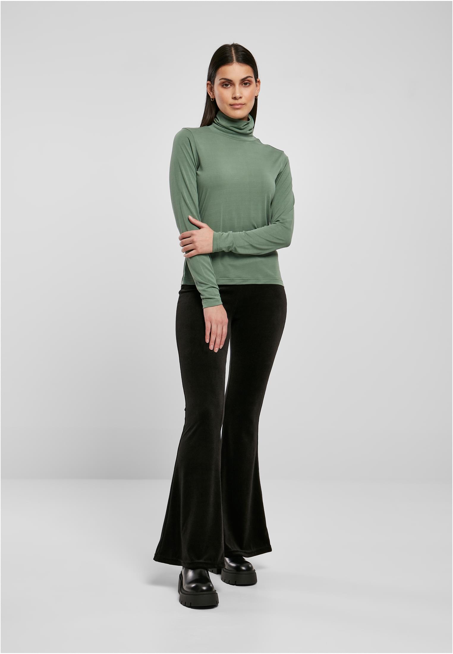 Ladies Modal Turtleneck Longsleeve salvia XS - variant image 4