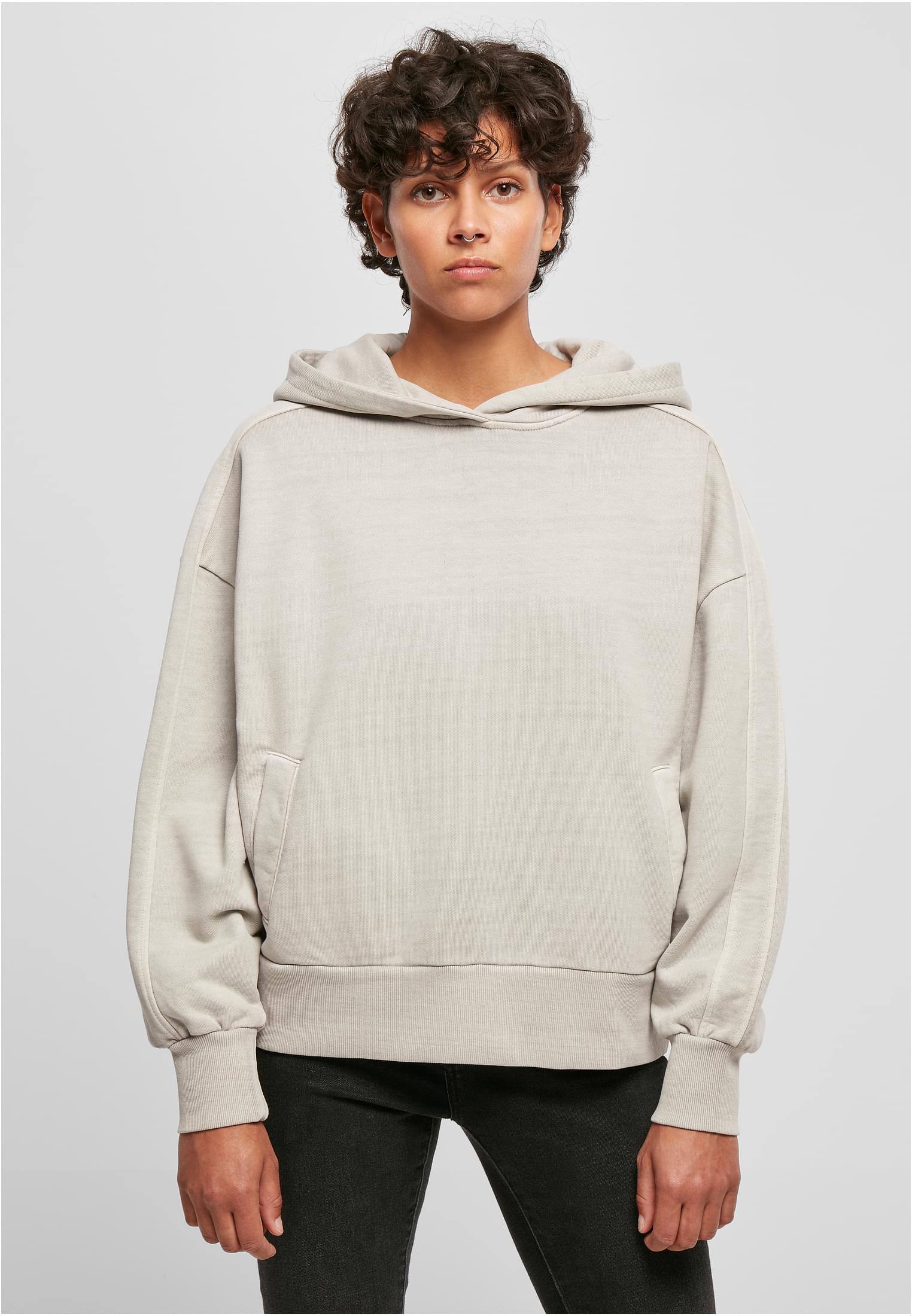 Ladies Heavy Terry Garment Dye Hoody warmgrey 3XL - alternate variant 3