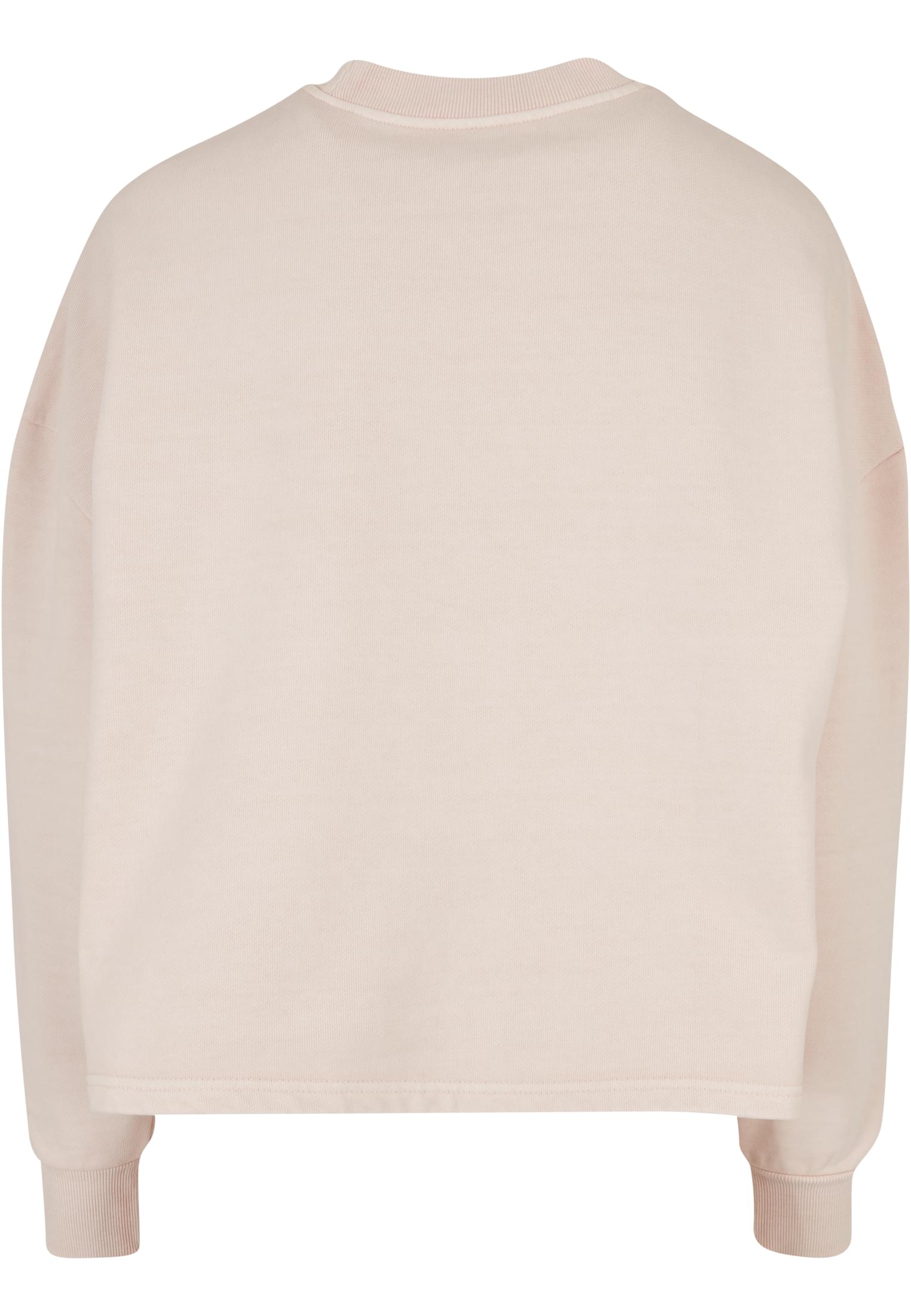 Ladies Heavy Terry Garment Dye Crewneck pink 3XL - variant image 6