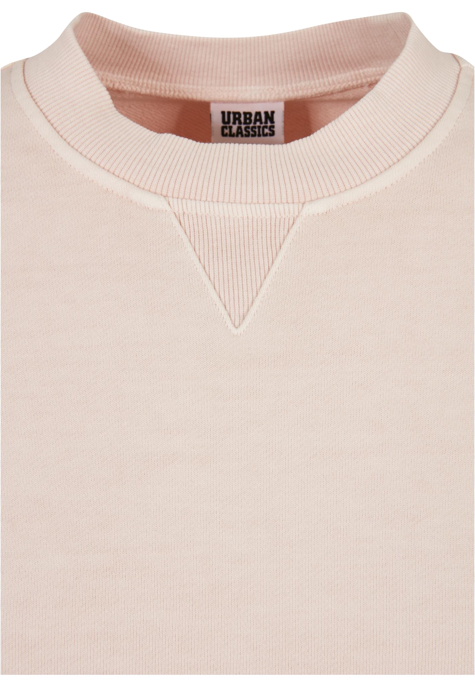 Ladies Heavy Terry Garment Dye Crewneck pink 3XL - variant image 7