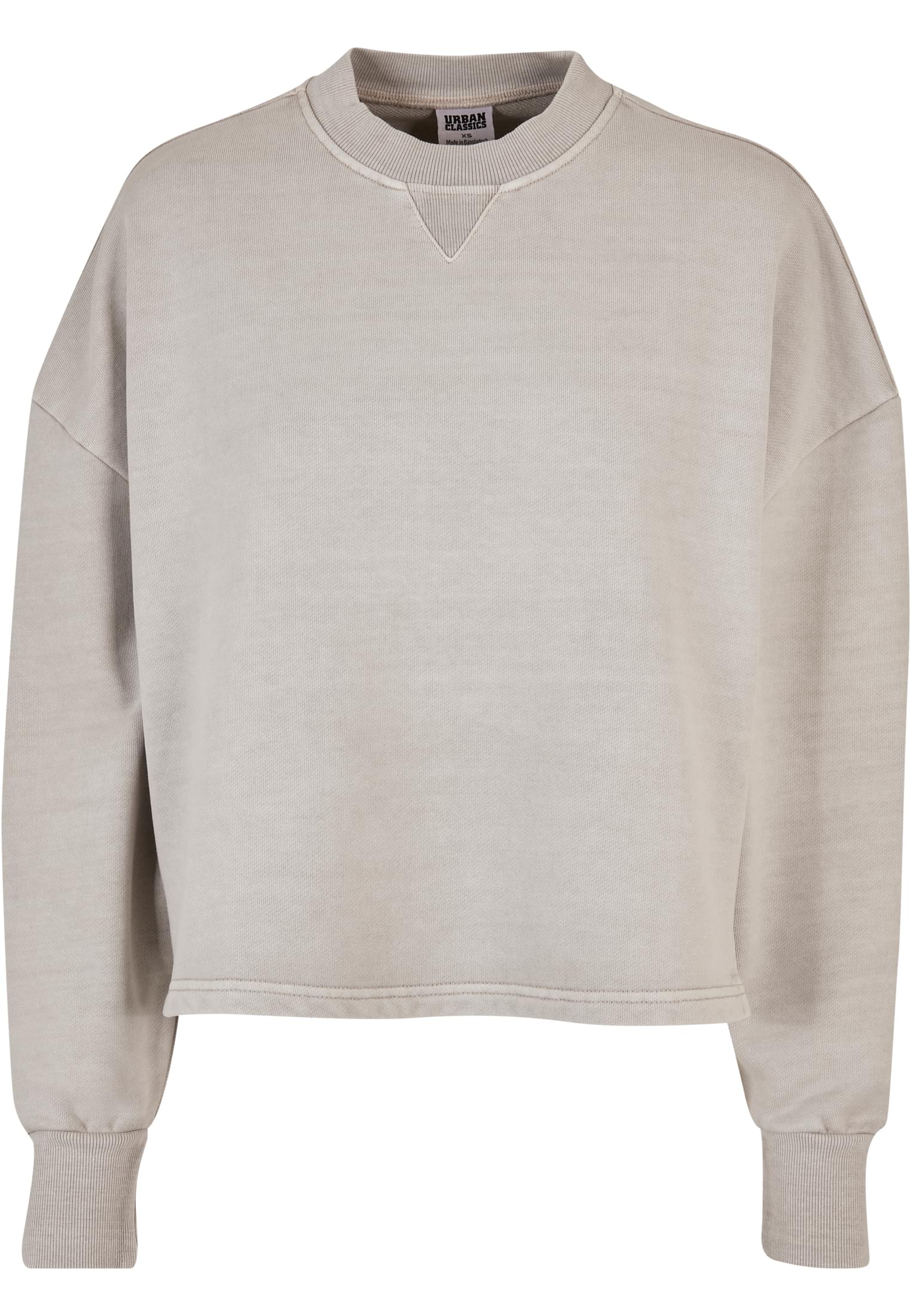 Ladies Heavy Terry Garment Dye Crewneck warmgrey 3XL - variant image 5