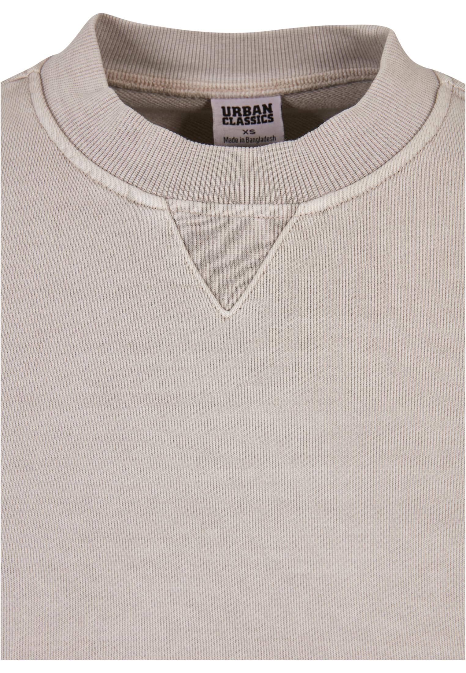 Ladies Heavy Terry Garment Dye Crewneck warmgrey 3XL - variant image 7