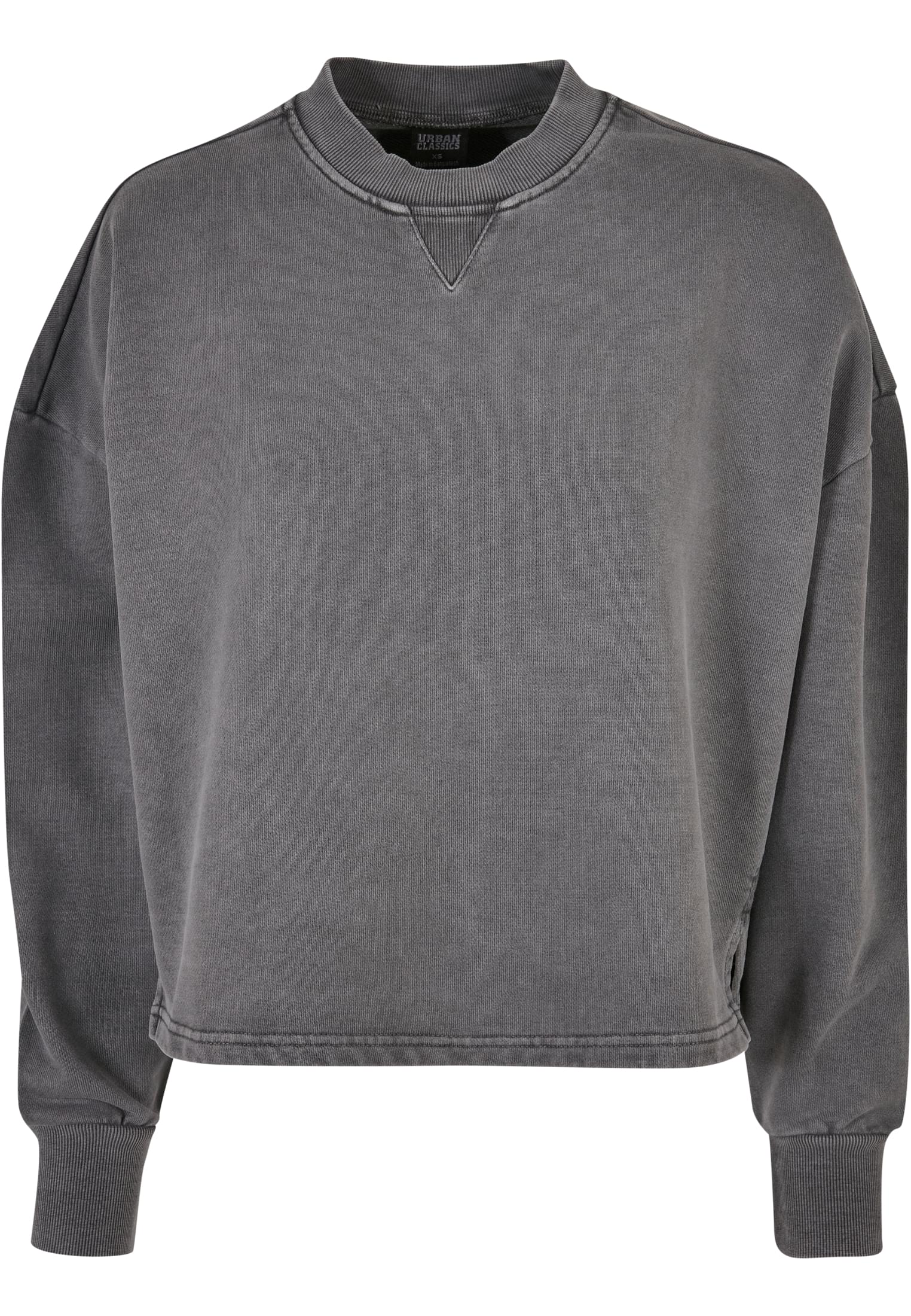 Ladies Heavy Terry Garment Dye Crewneck darkshadow 3XL - variant image 5