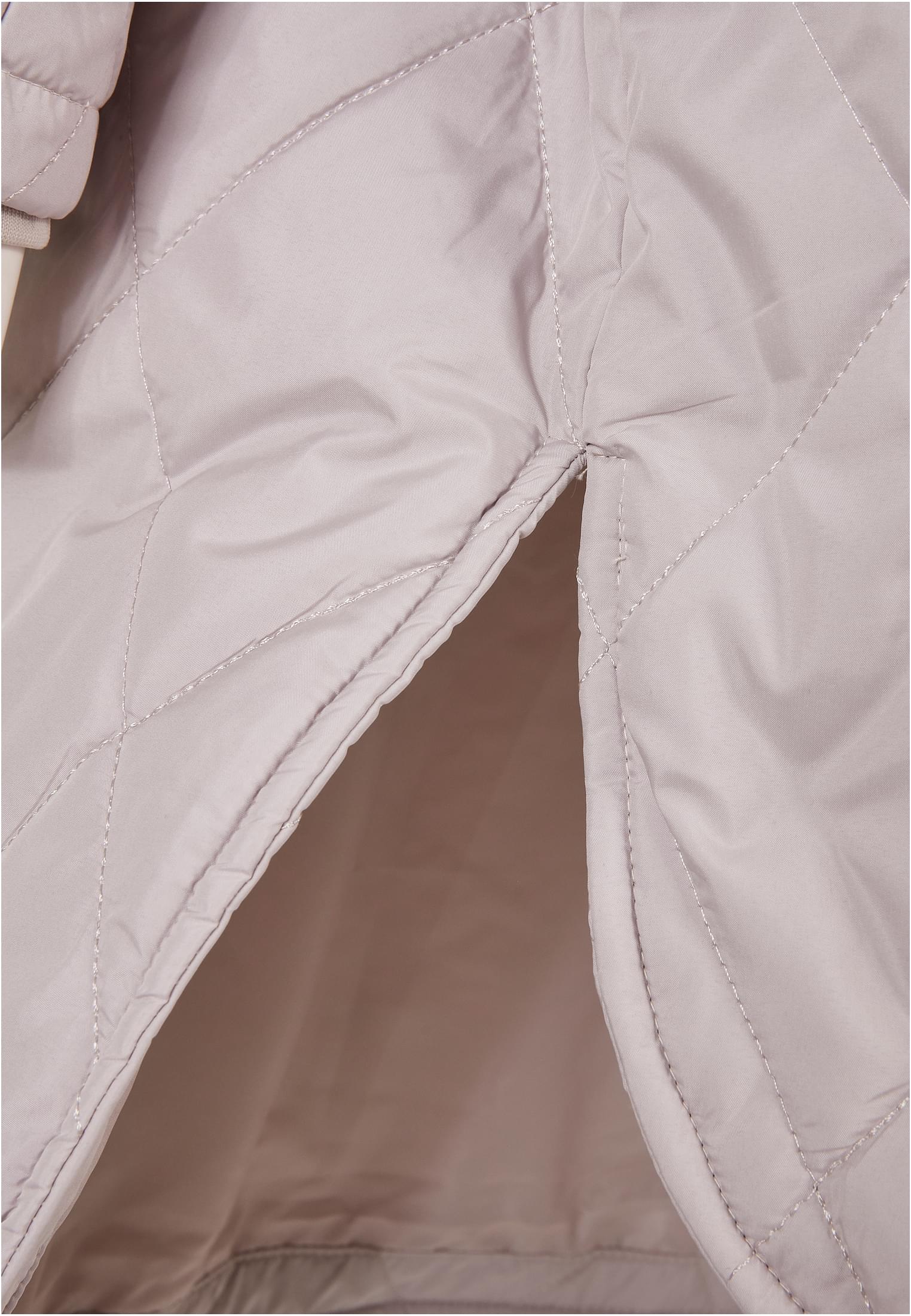 Ladies Oversized Diamond Quilted Hooded Coat warmgrey 3XL - variant image 10