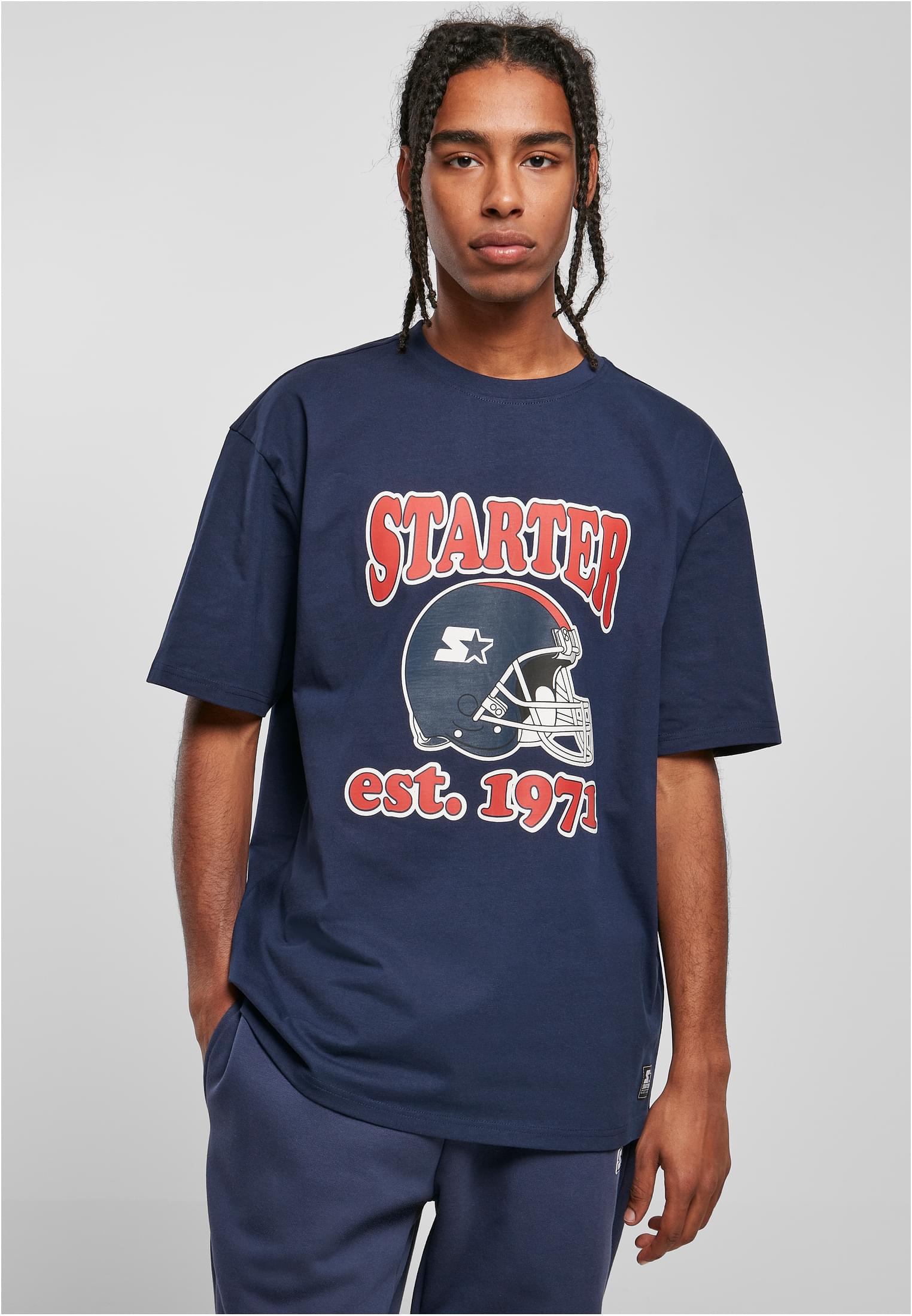 Starter Football Tee darkblue L - alternate variant 1