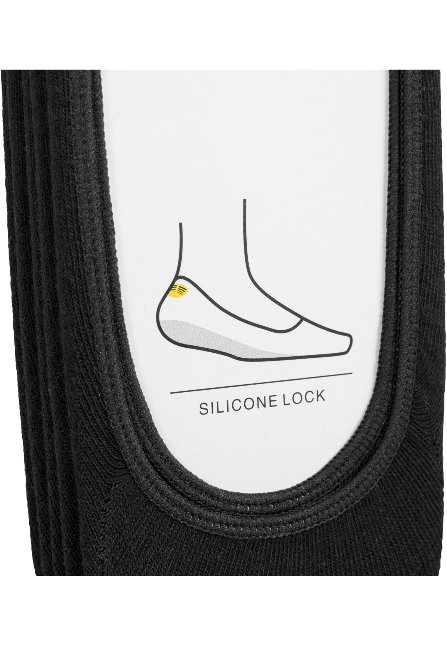  Invisibile Calze 5-Pack nero 43-46 - variant image 3