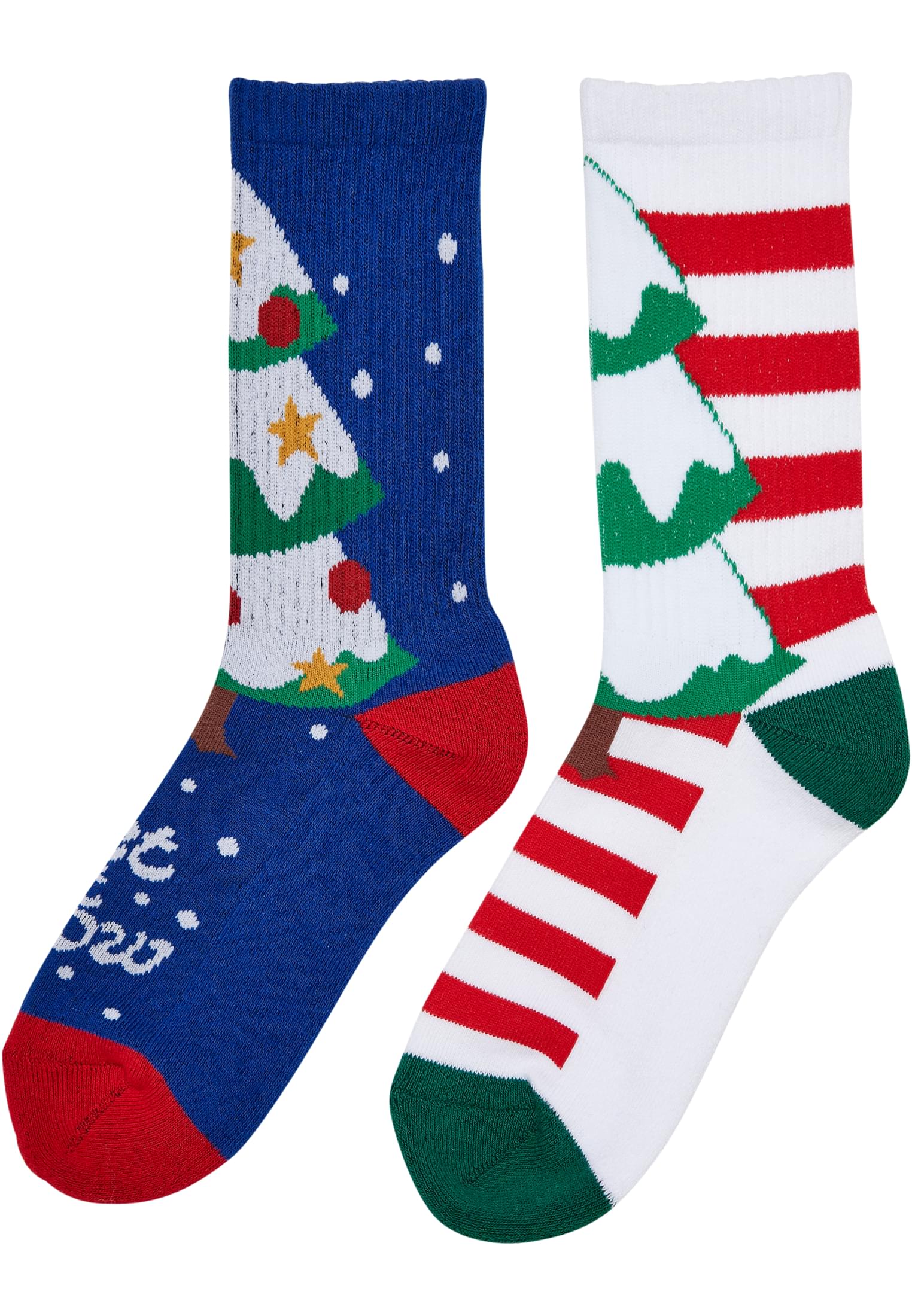 Fancy X-Mas Tree Socks 2-Pack multicolor 43-46 - alternate variant 1