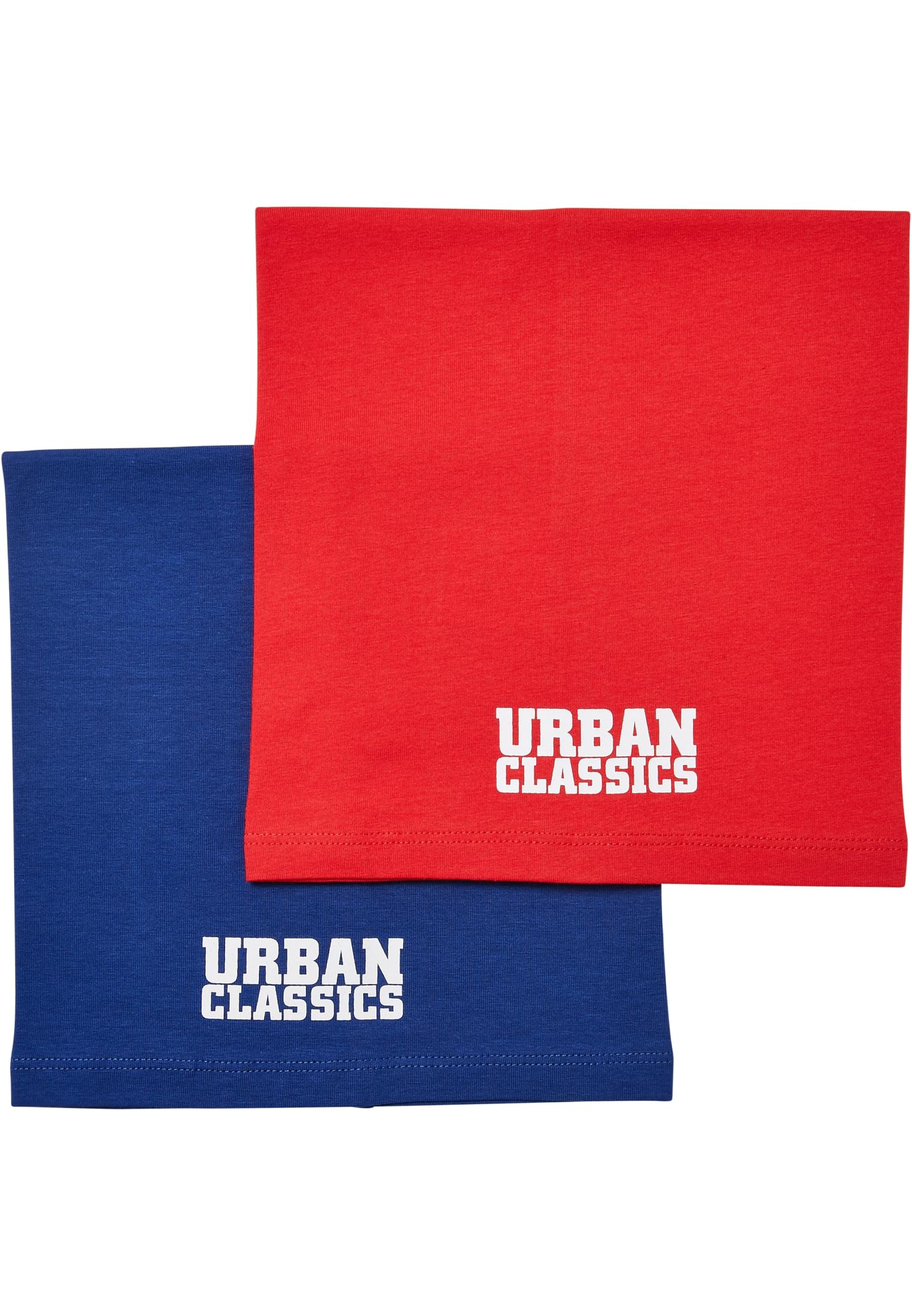 Logo Tube Scarf Kids 2-Pack blue/red one size - alternate variant 1