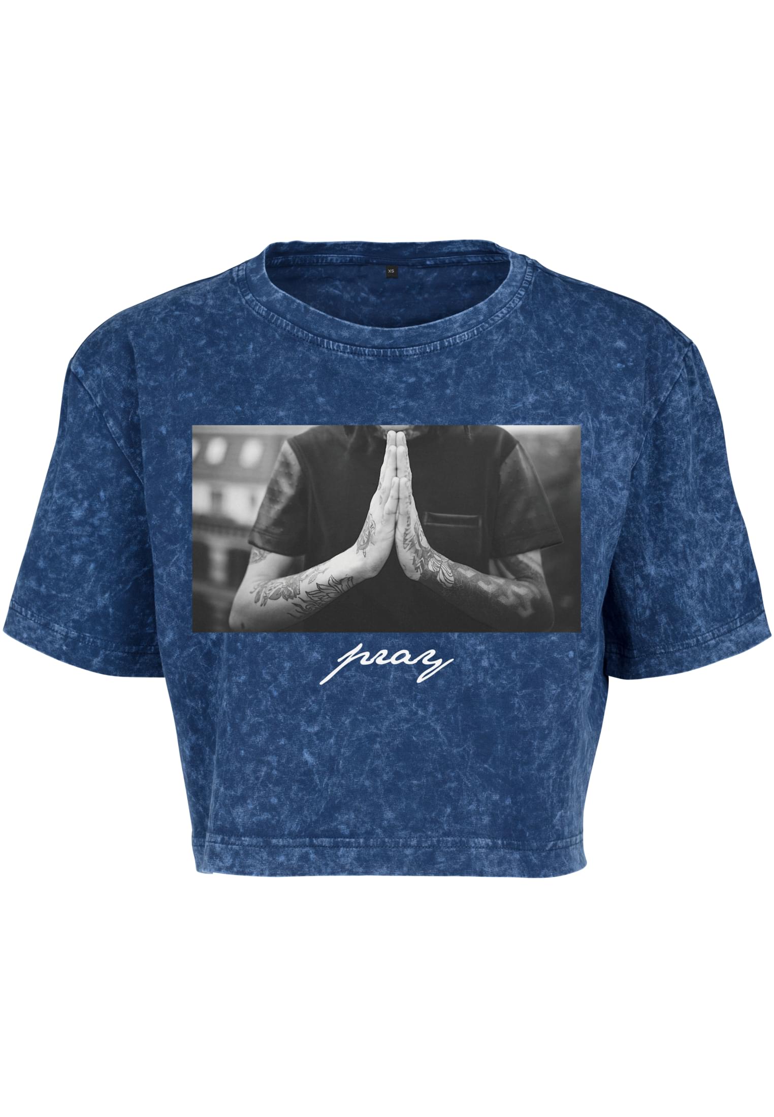 Ladies Pray Tee índigo blanco L
 - variant image 3