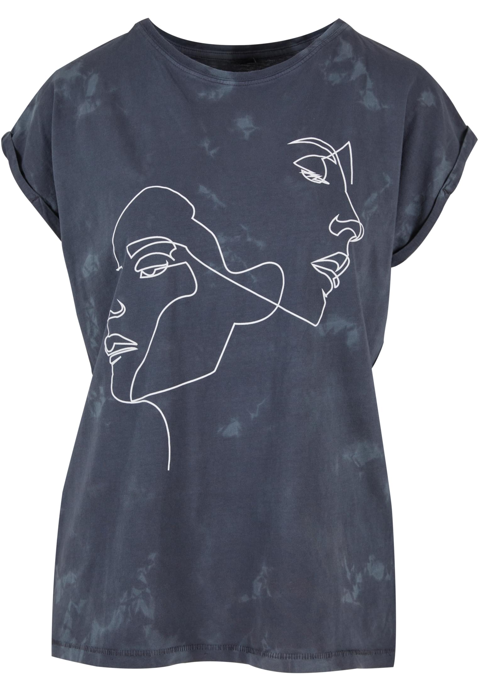 Ladies One Line Fit Tee grigio scuro L
 - variant image 3