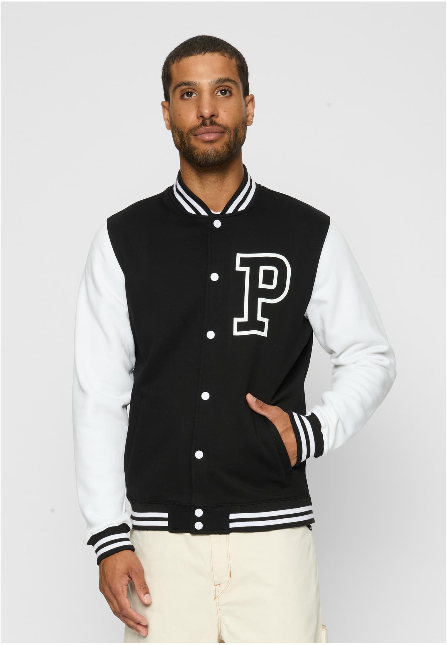 Pray College Jacket blk/wht L - alternate variant 1