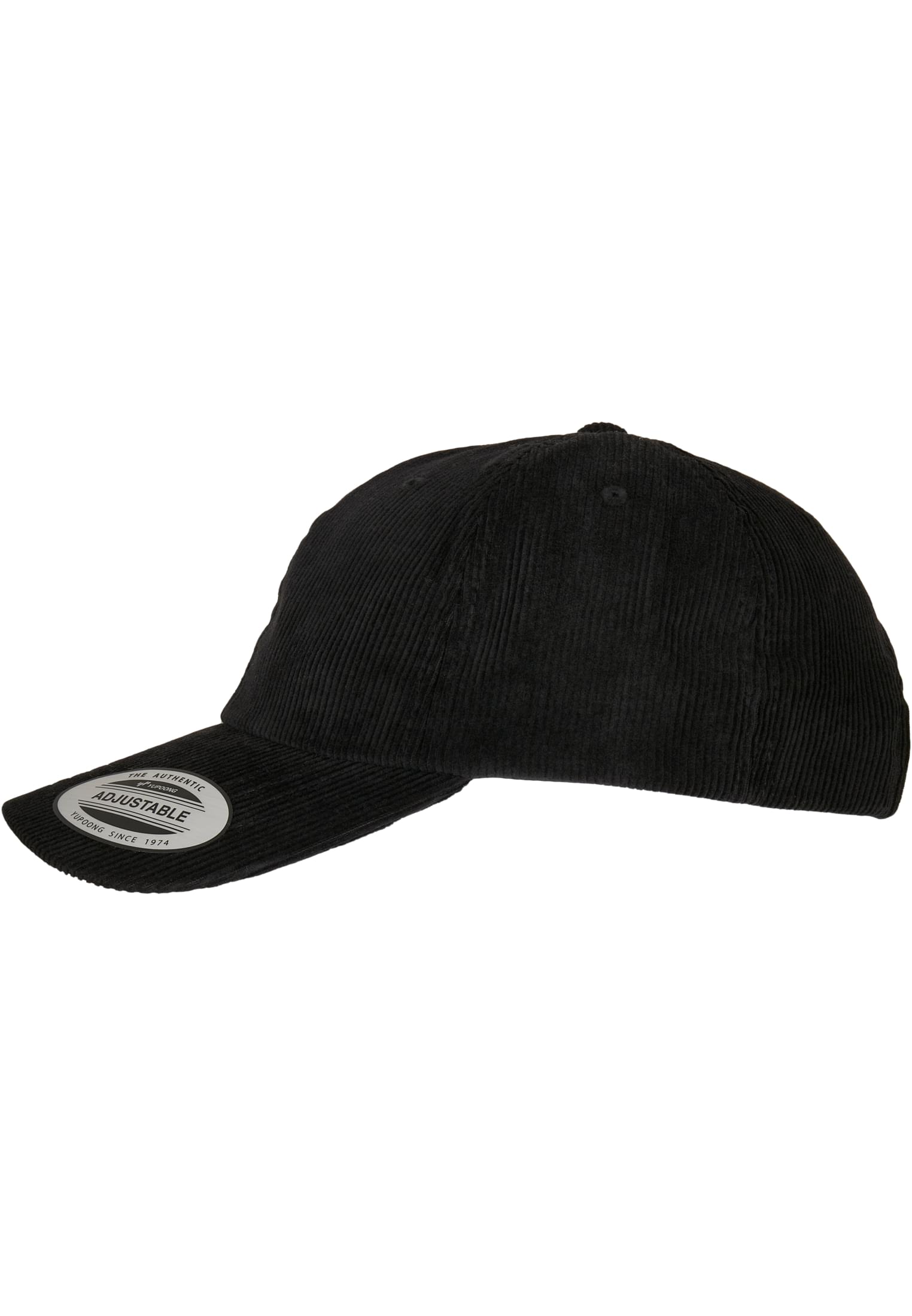 Low Profile Corduroy Dad Cap black one size - variant image 3