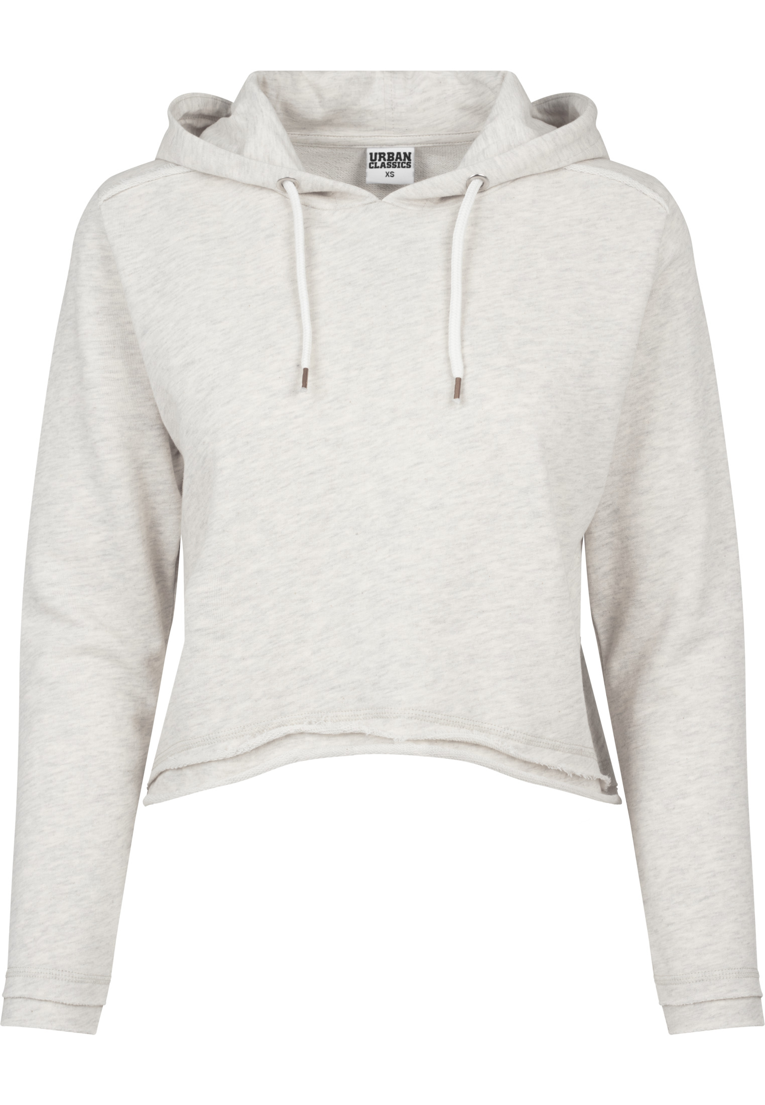 Ladies Cropped Terry Hoody offwhite melange XL - variant image 2