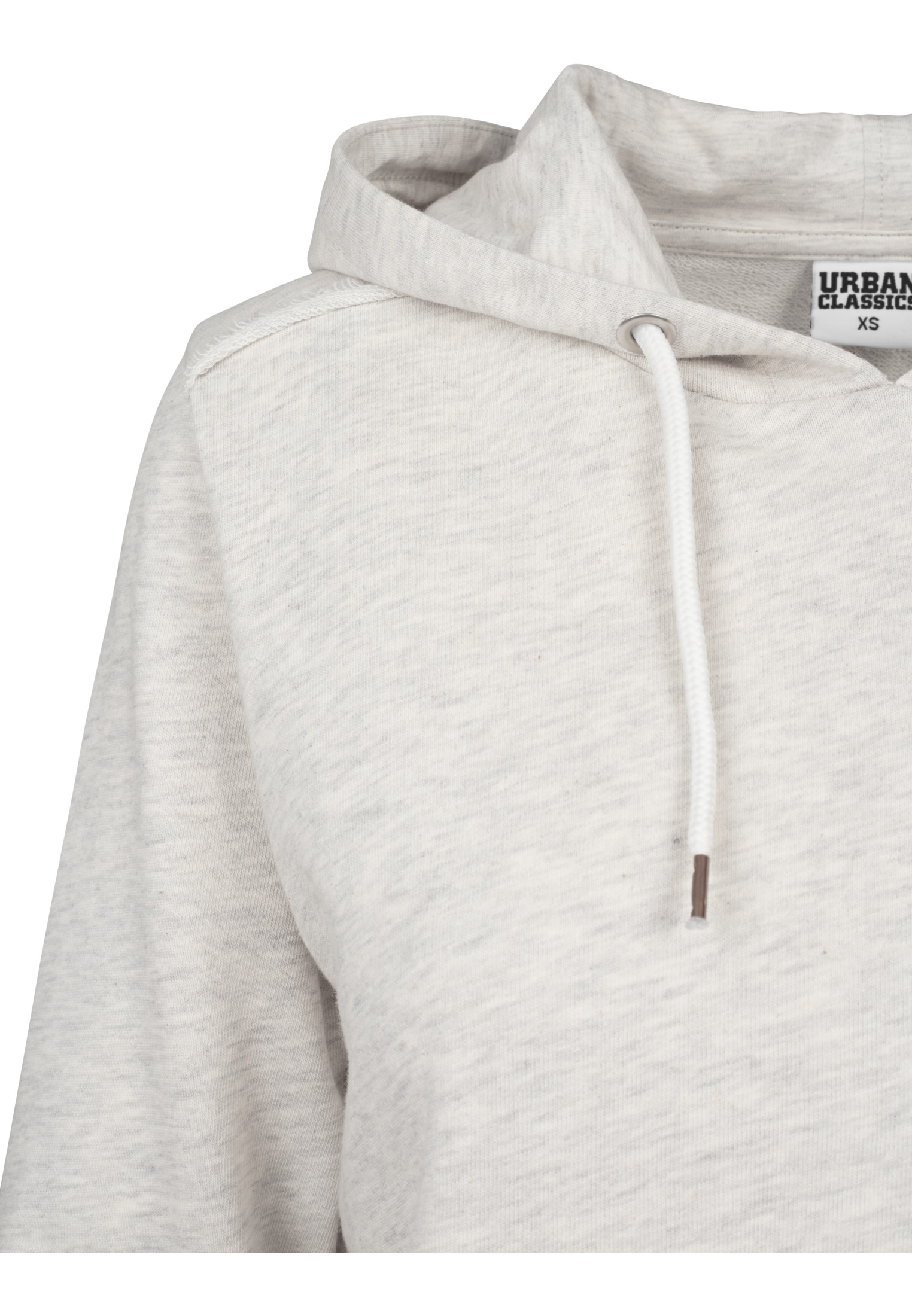 Ladies Cropped Terry Hoody offwhite melange XL - variant image 5
