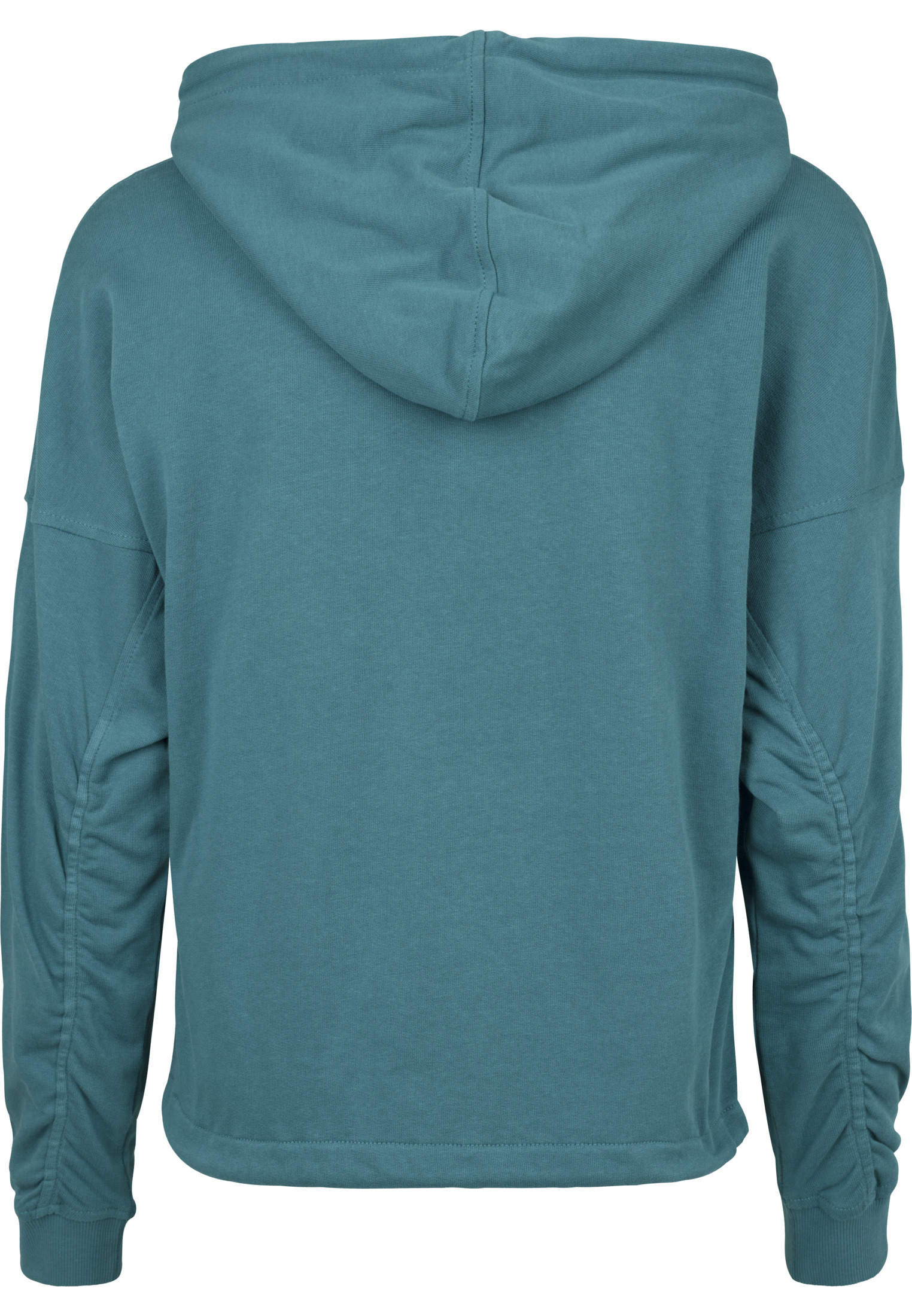 Ladies Oversized Gathering Hoody teal L - variant image 7
