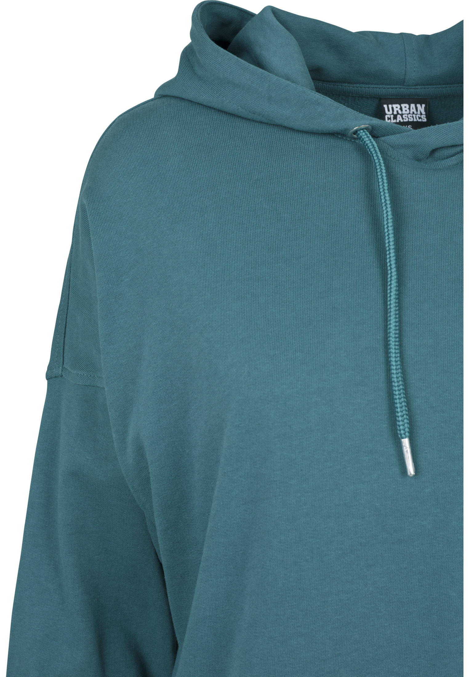 Ladies Oversized Gathering Hoody teal L - variant image 9