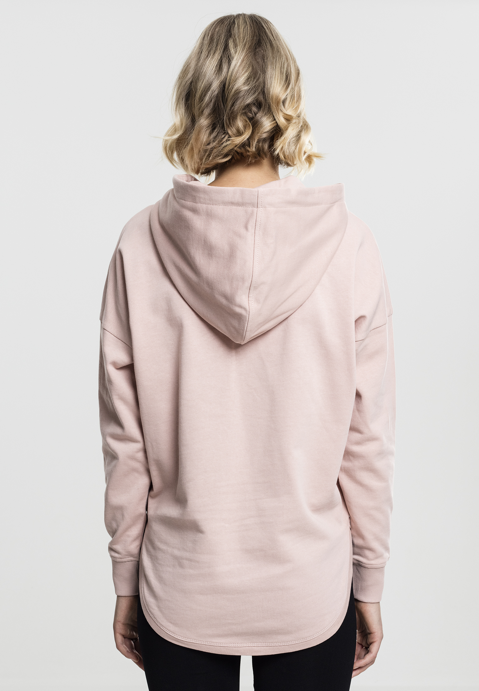 Ladies Oversized Terry Hoody light rose L - variant image 2
